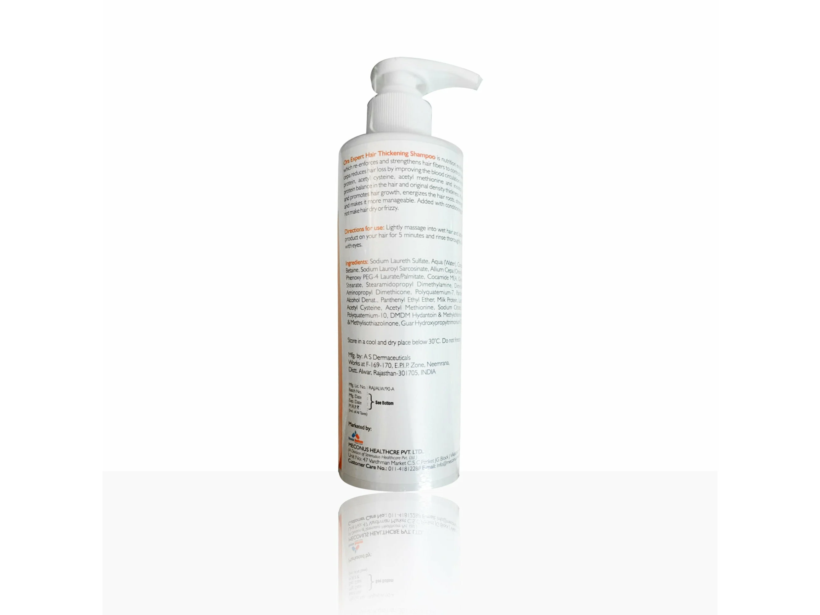 Ora Expert (TH) Hair Thickening Shampoo - Image 2