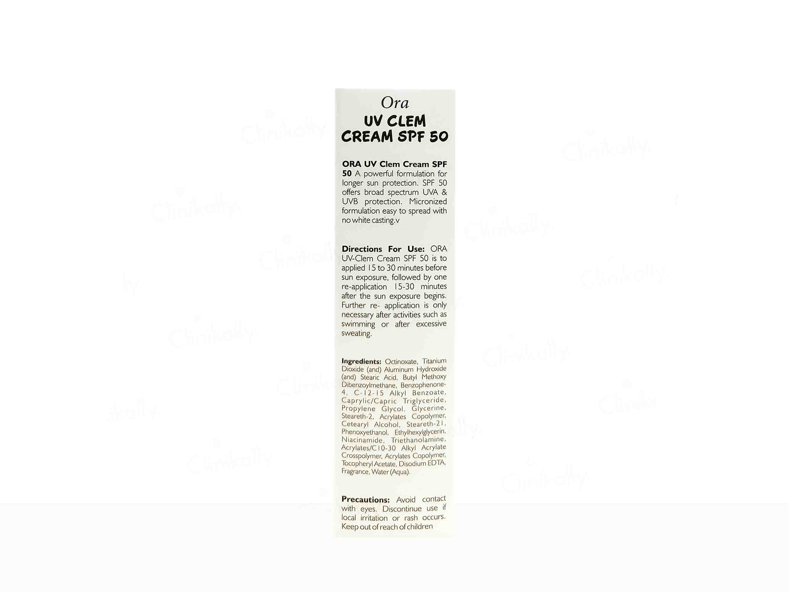 Ora UV Clem Cream SPF 50 PA+++ - Image 5