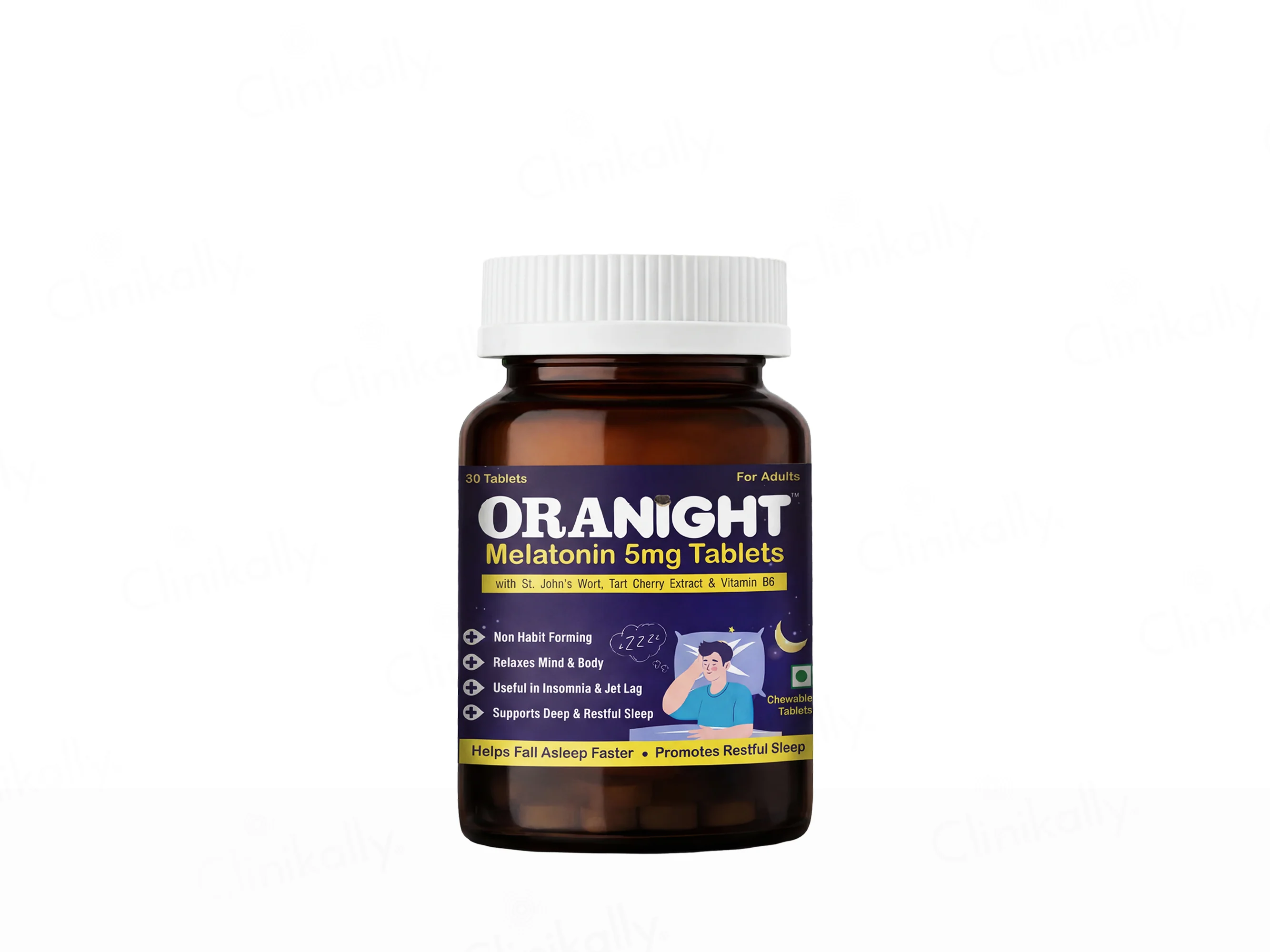 Oranight Melatonin 5mg Chewable Tablet - Image 4