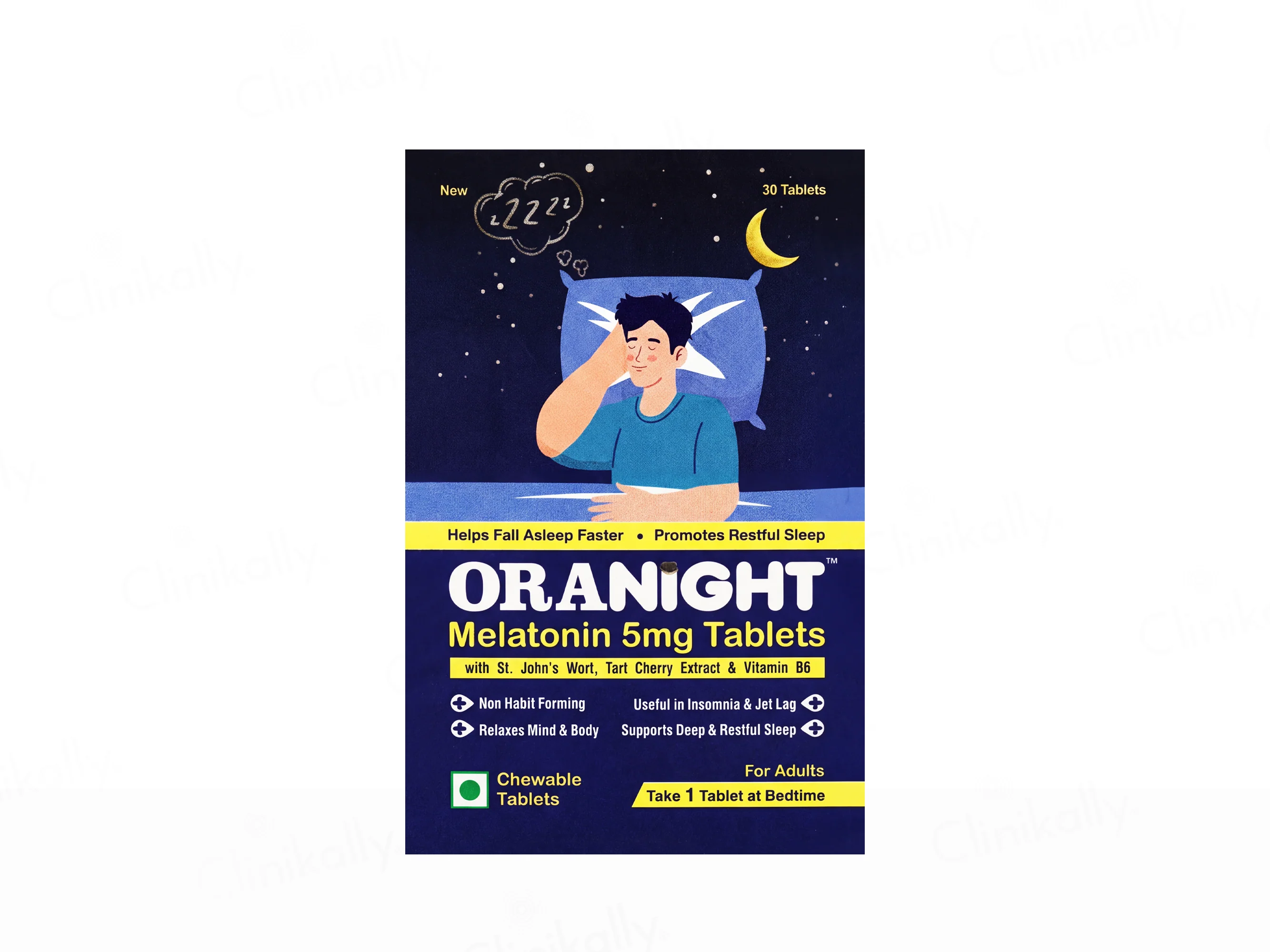 Oranight Melatonin 5mg Chewable Tablet - Image 5