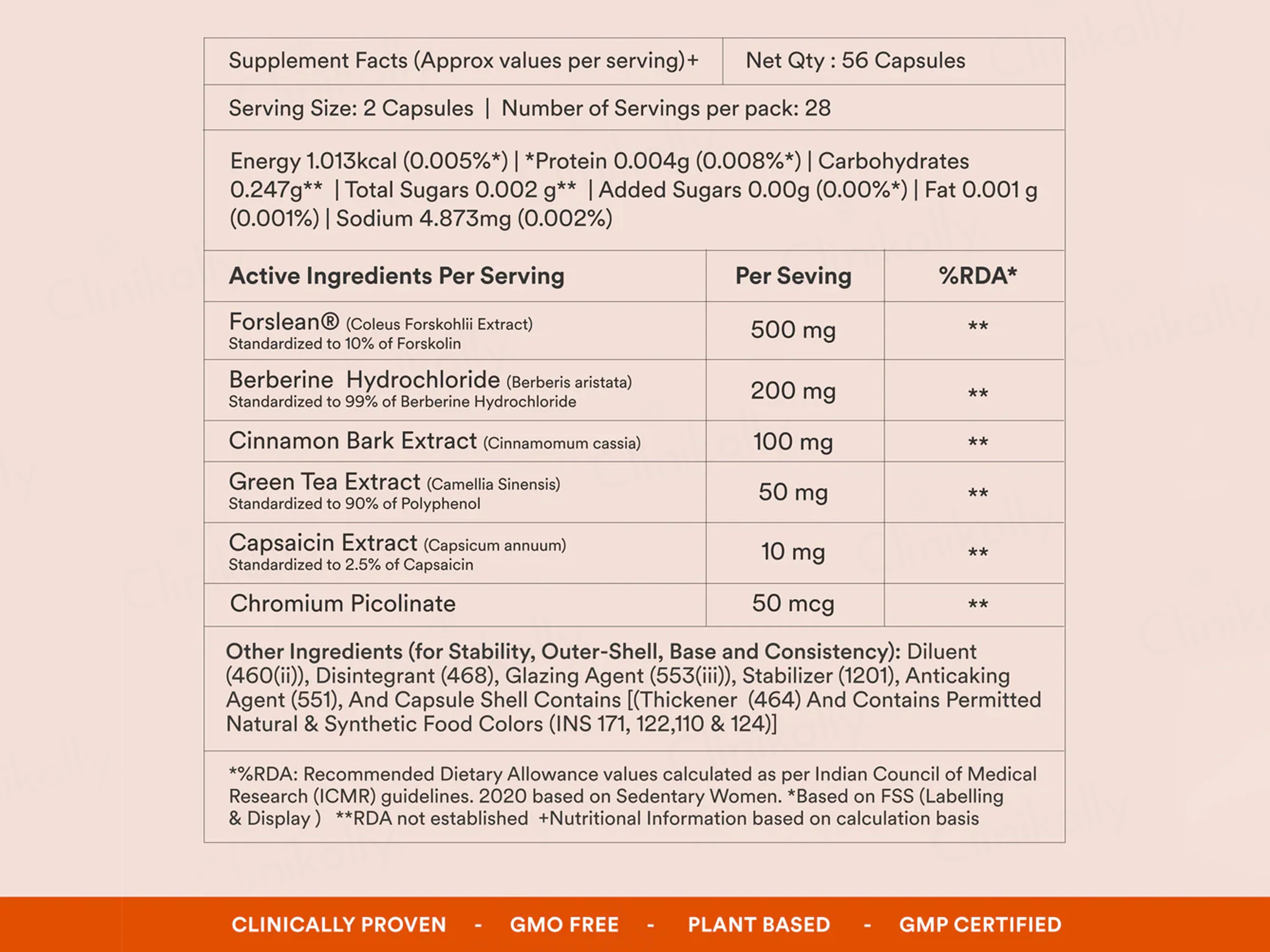 Origins Nutra Metabolism Booster Nutraceutical Veg Capsule - Image 6