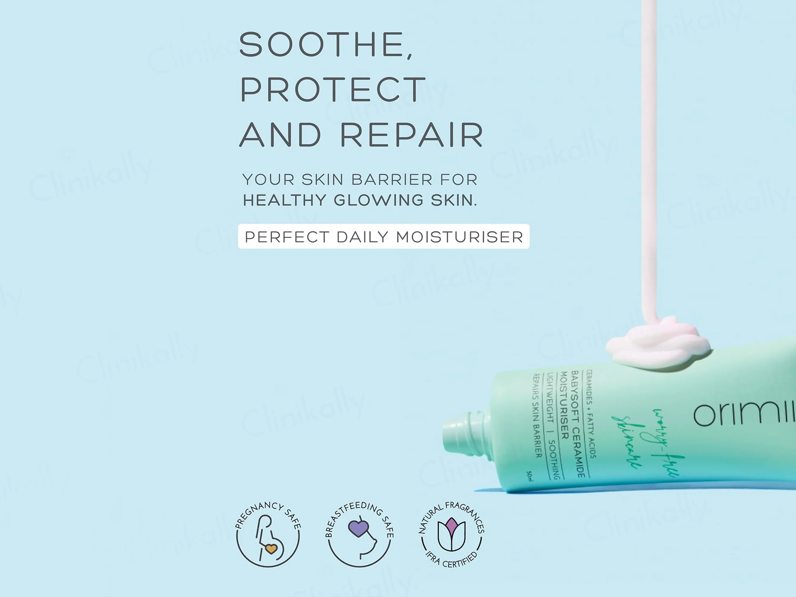 Orimii Babysoft Ceramide Lightweight Moisturiser - Image 2