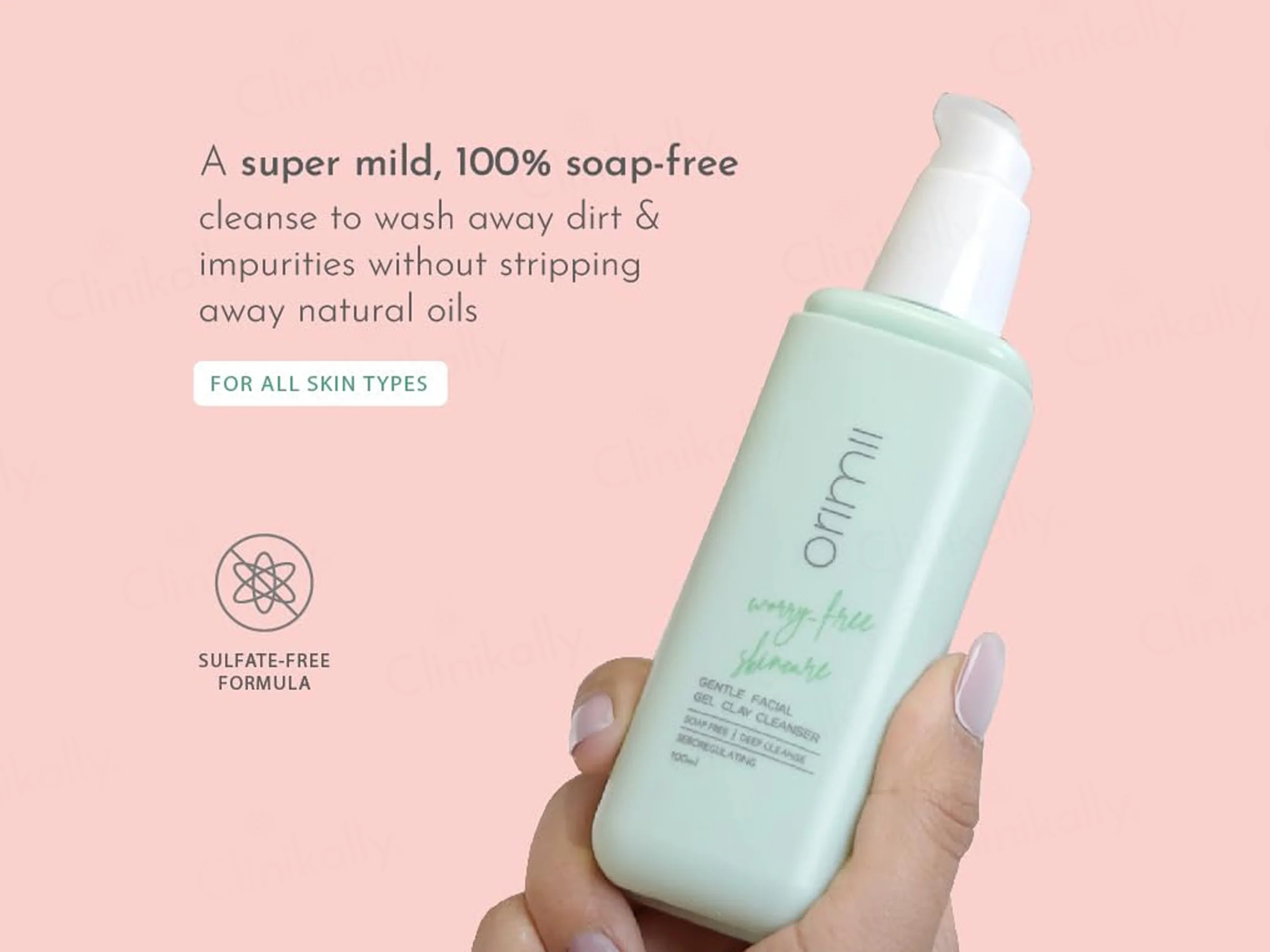 Orimii Gentle Facial Gel Clay Cleanser - Image 2
