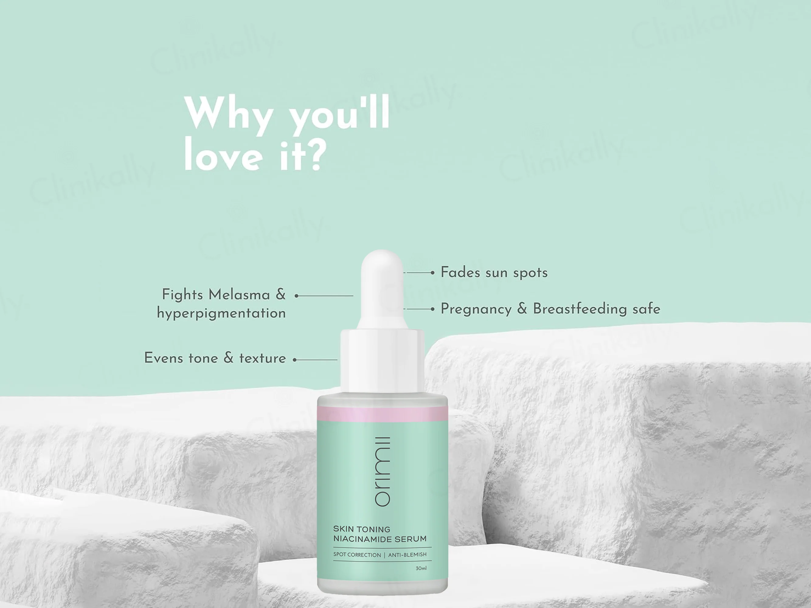 Orimii Skin Toning Niacinamide Face Serum - Image 5