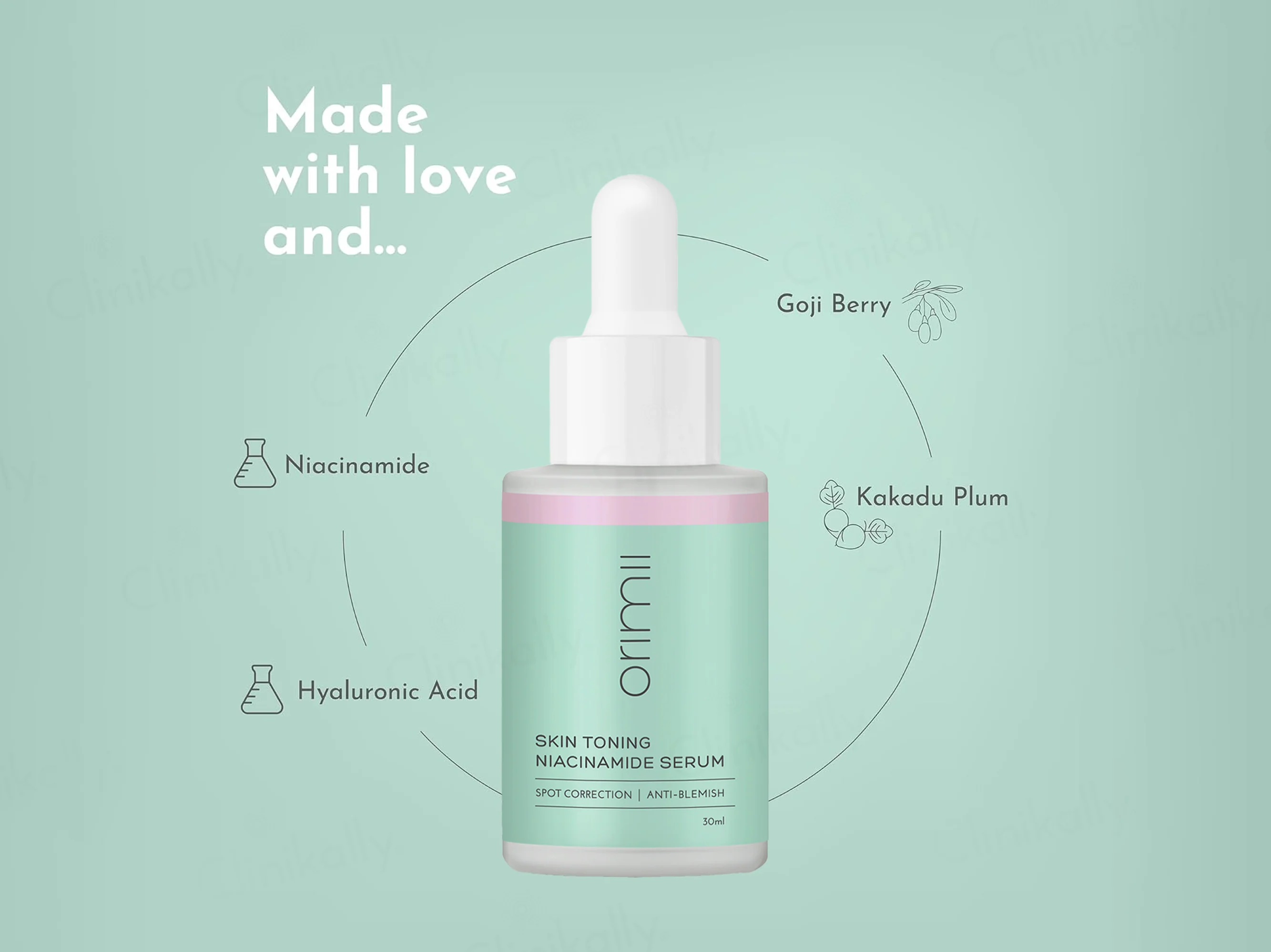 Orimii Skin Toning Niacinamide Face Serum - Image 6