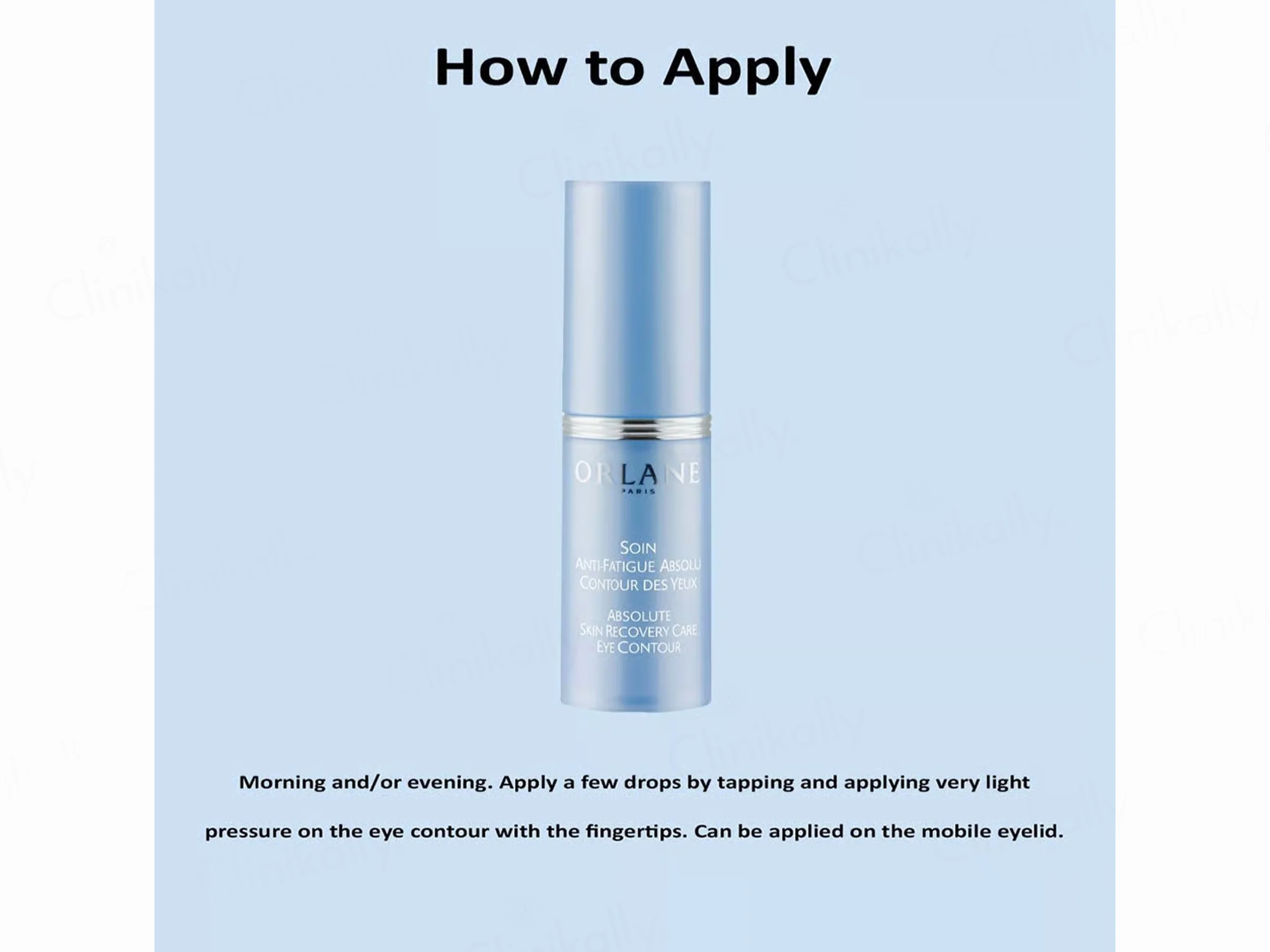 Orlane Paris Absolute Skin Recovery Care Eye Contour - Image 4
