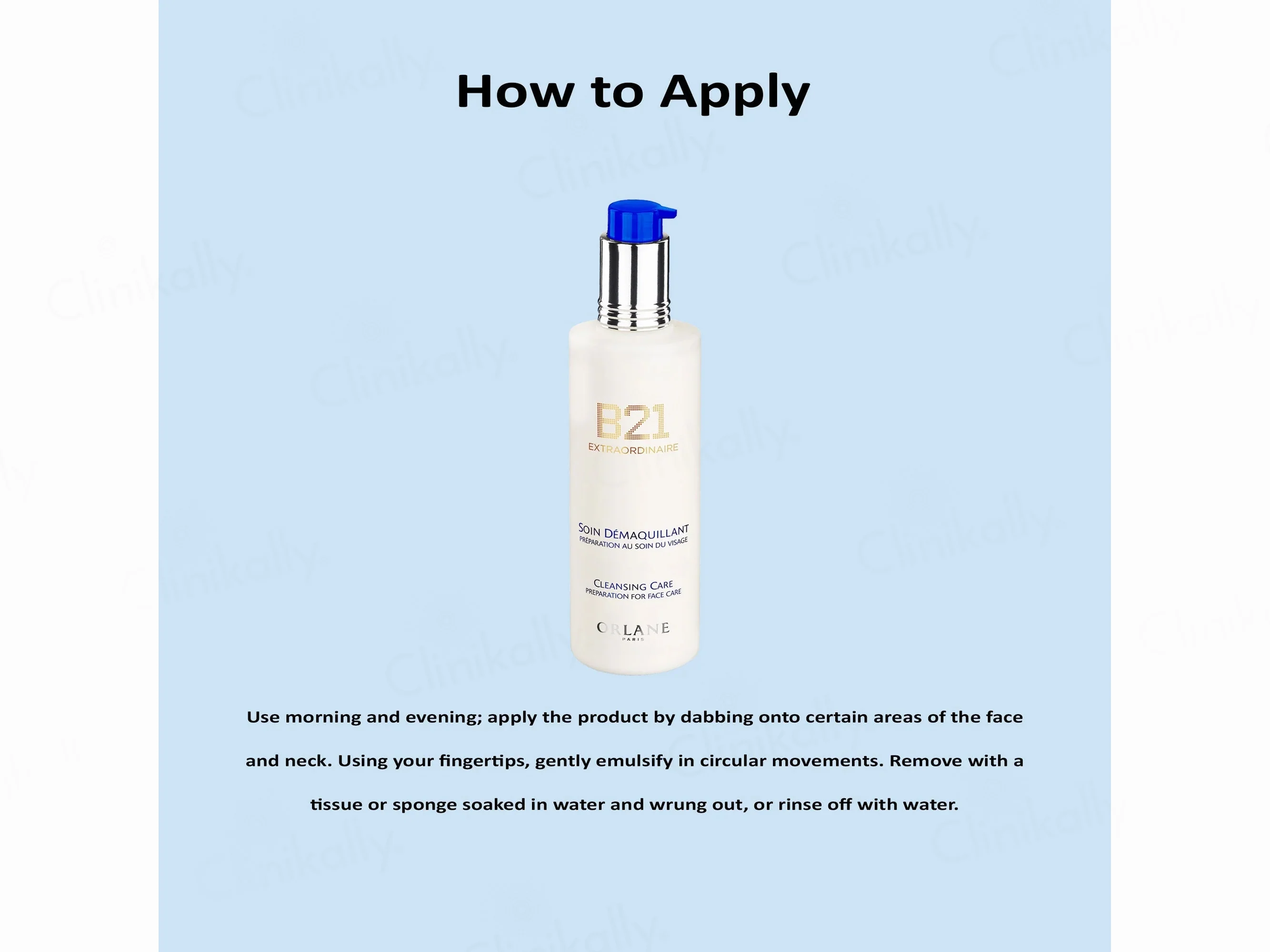 Orlane Paris B21 Extraordinaire Face Cleansing Care - Image 4