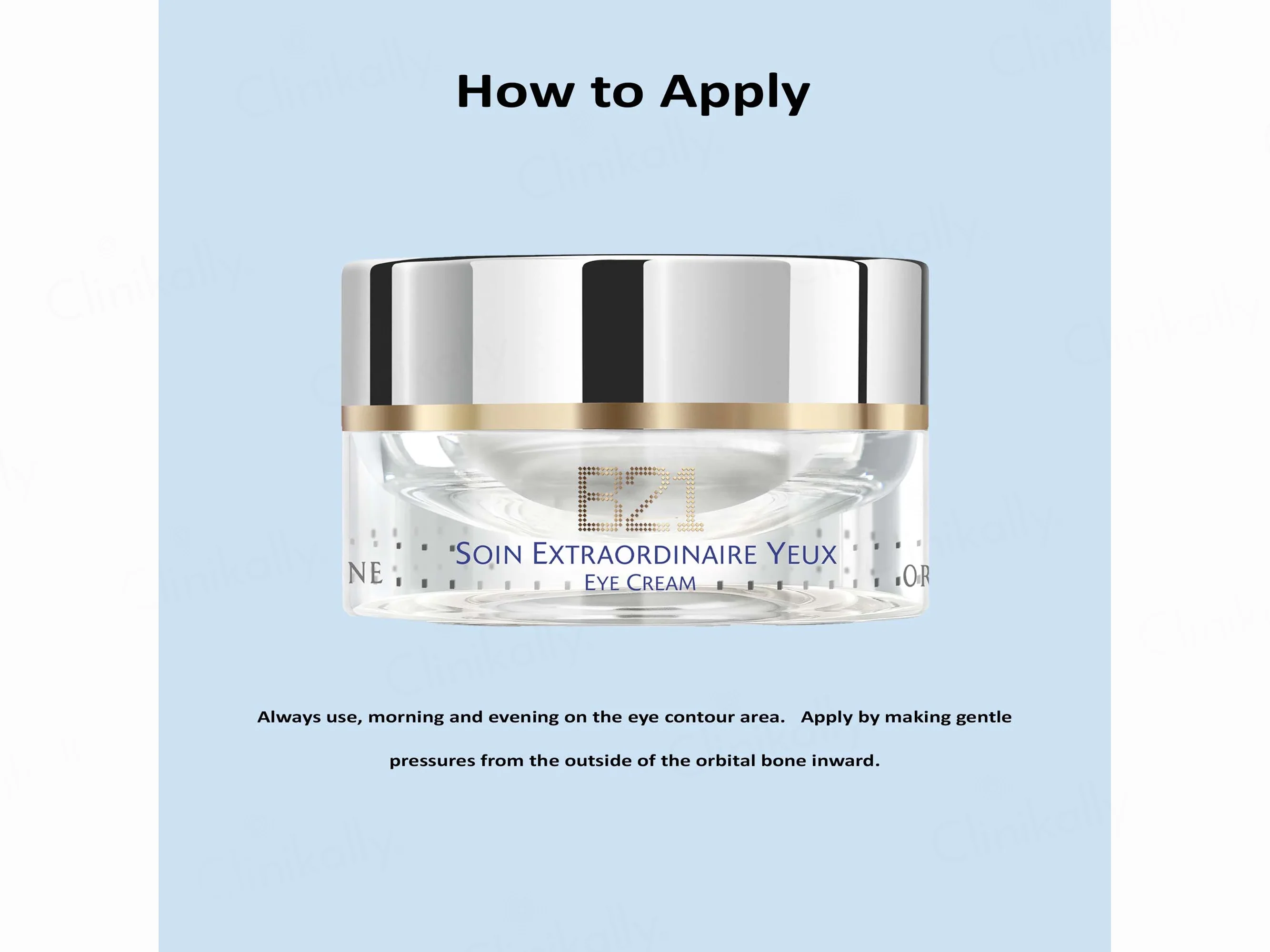 Orlane Paris B21 Extraordinaire Youth Eye Contour Cream - Image 4