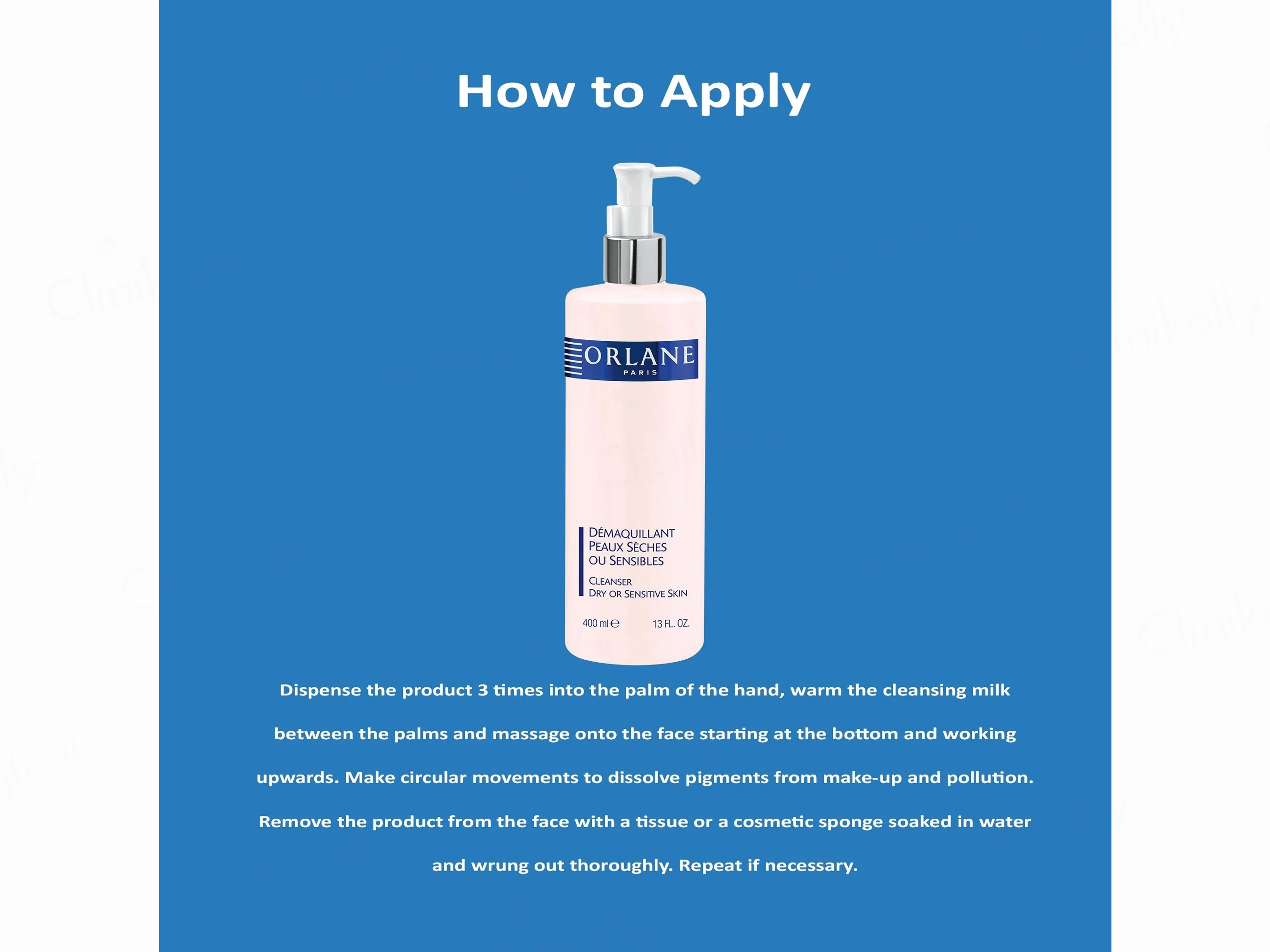 Orlane Paris Skin Cleanser For Dry or Sensitive Skin - Image 4