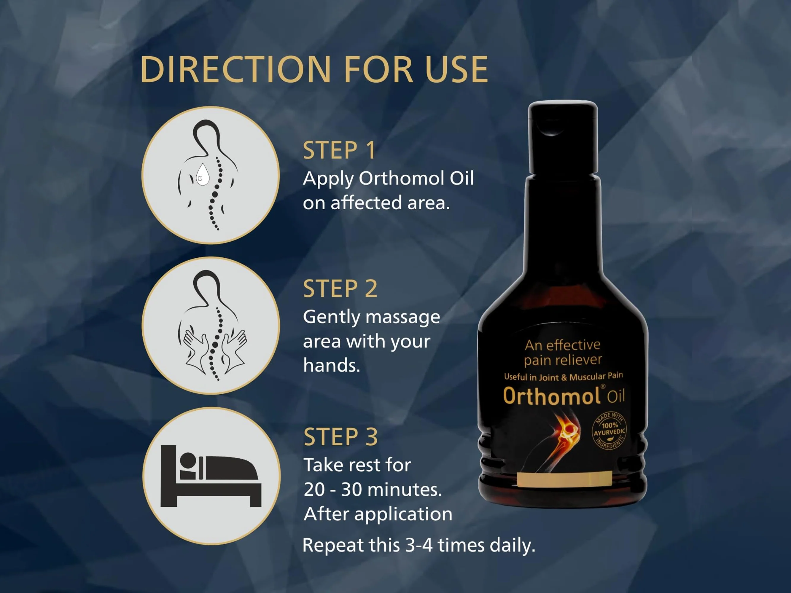 Orthomol Pain Reliever Oil - Image 7