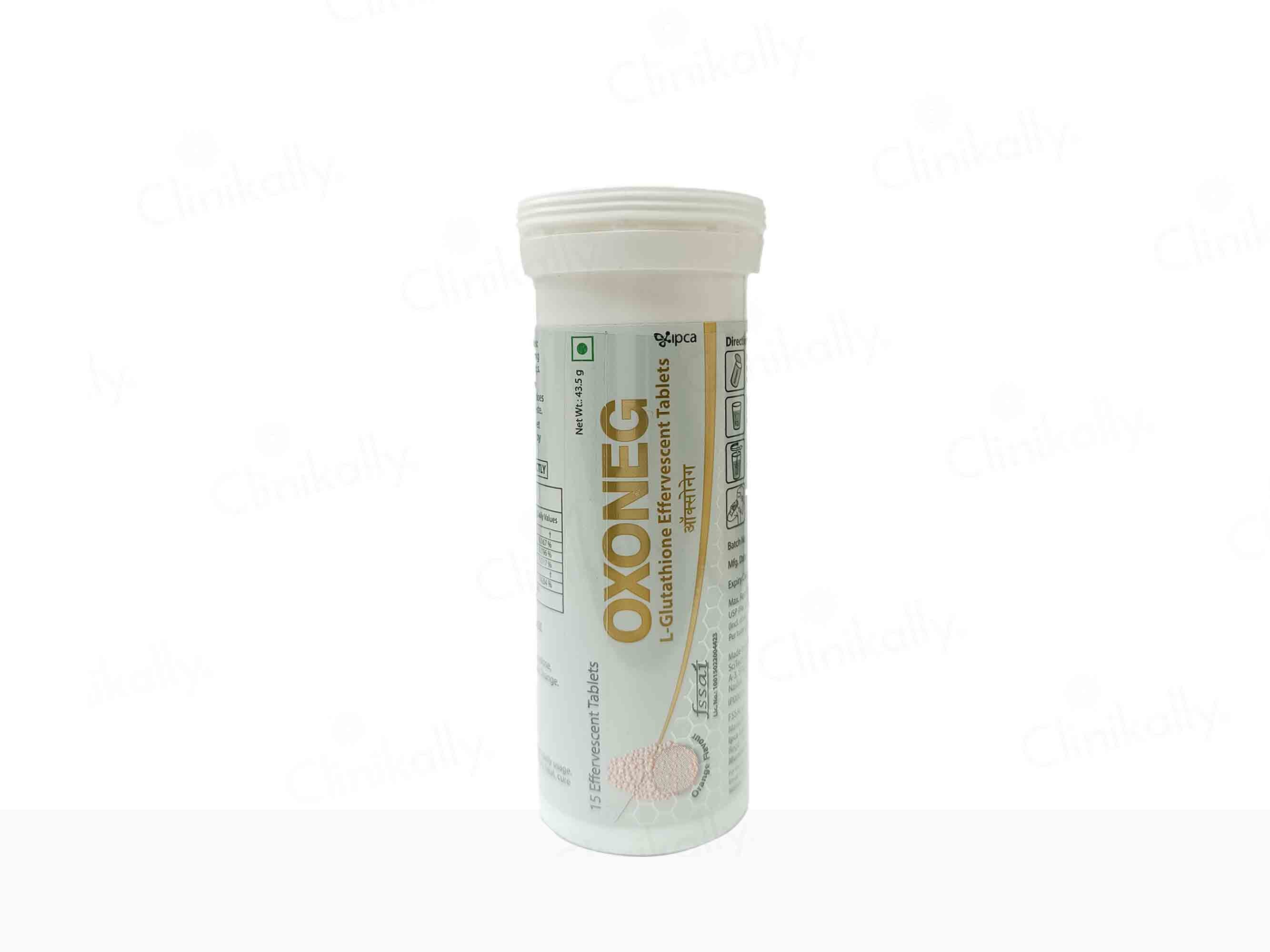 Oxoneg L-Glutathione Effervescent Tablet - Image 2