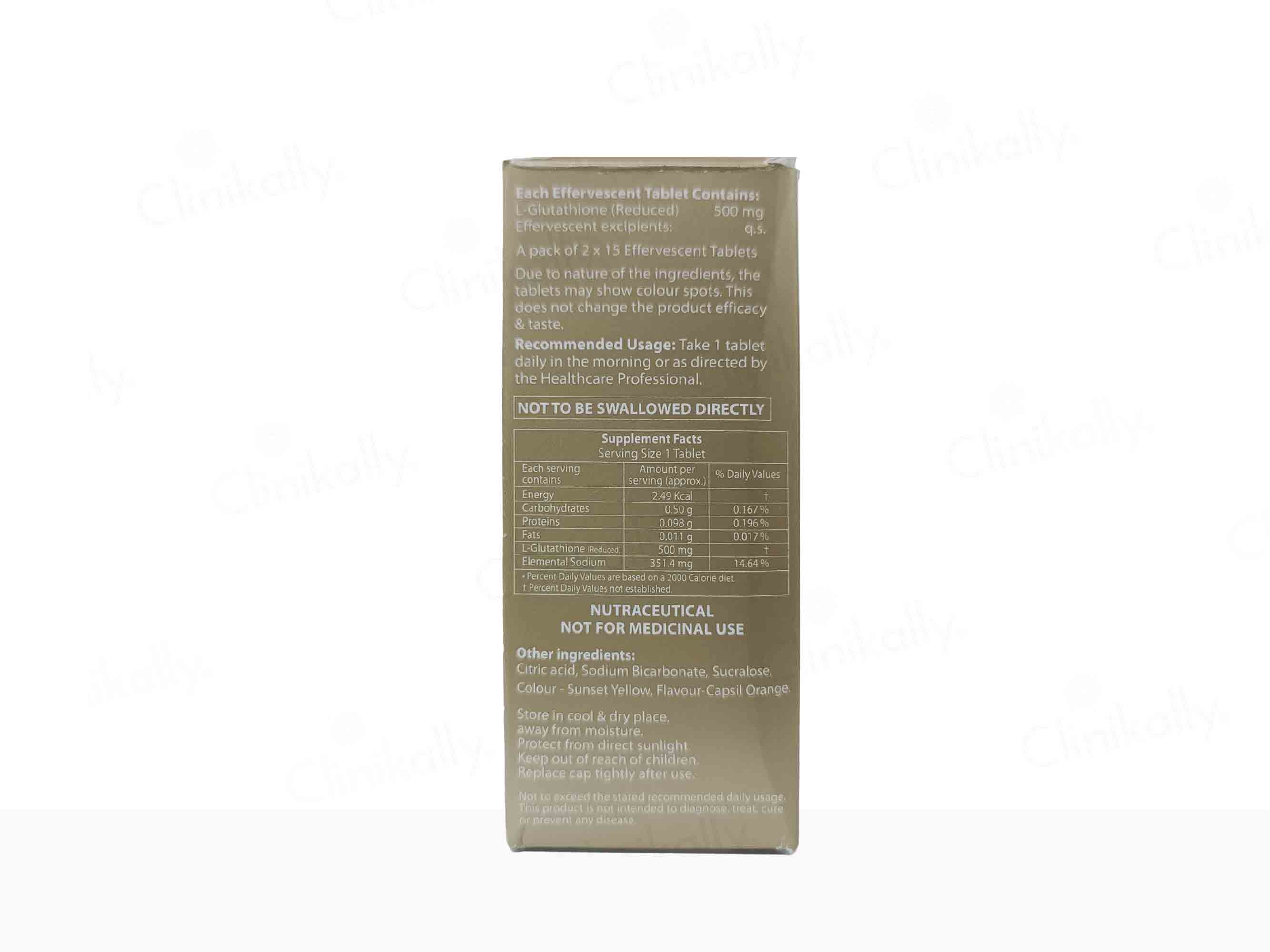 Oxoneg L-Glutathione Effervescent Tablet - Image 3