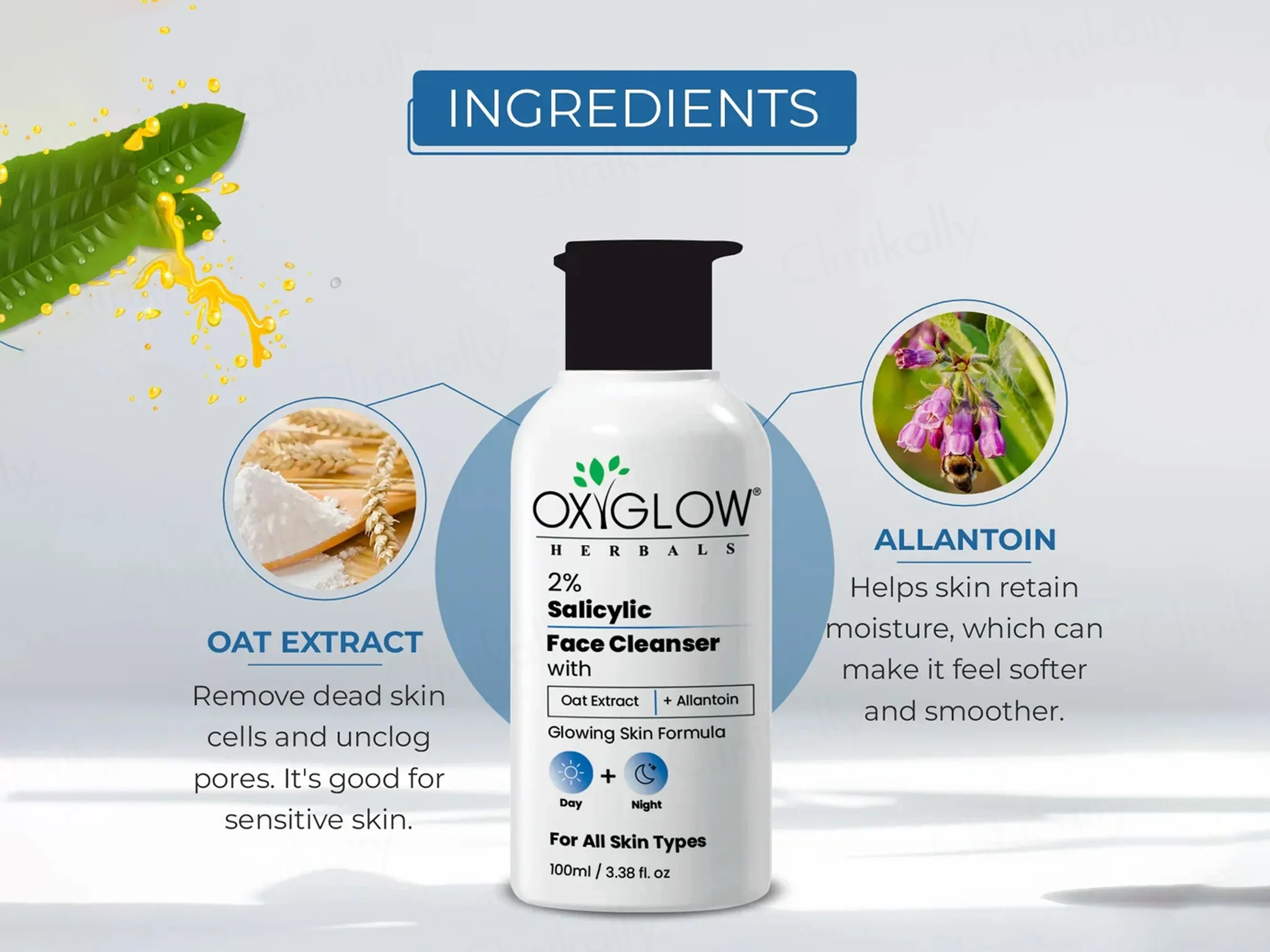 Oxyglow 2% Salicylic Face Cleanser - Image 4