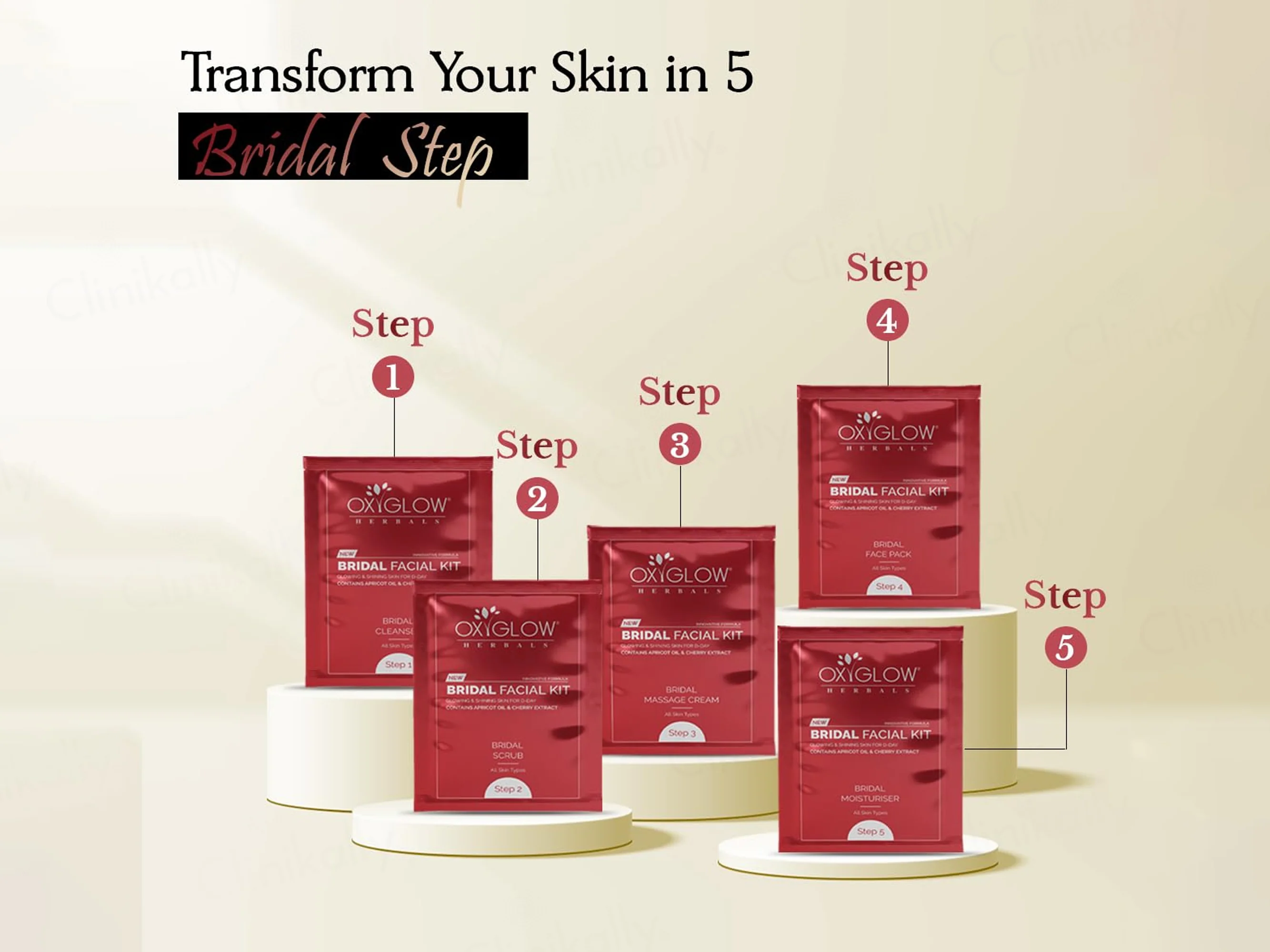 Oxyglow Bridal Facial Kit - Image 5