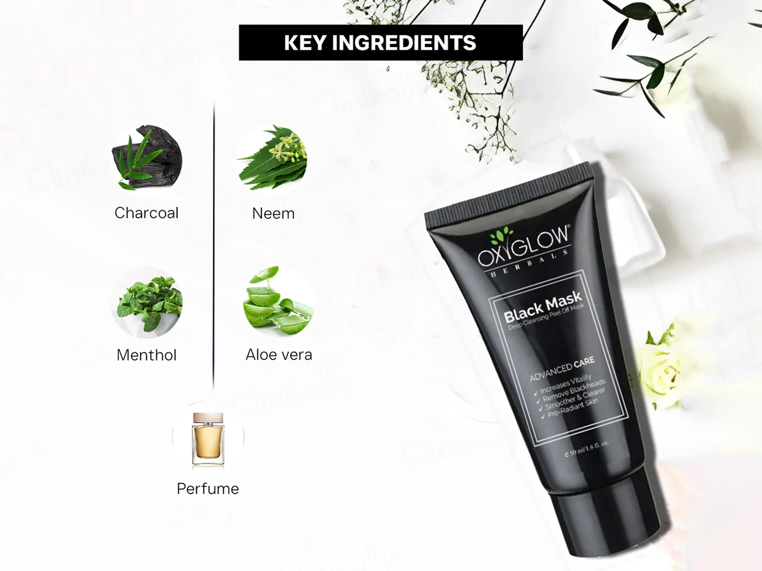 Oxyglow Charcoal Active Black Peel Off Mask - Image 5