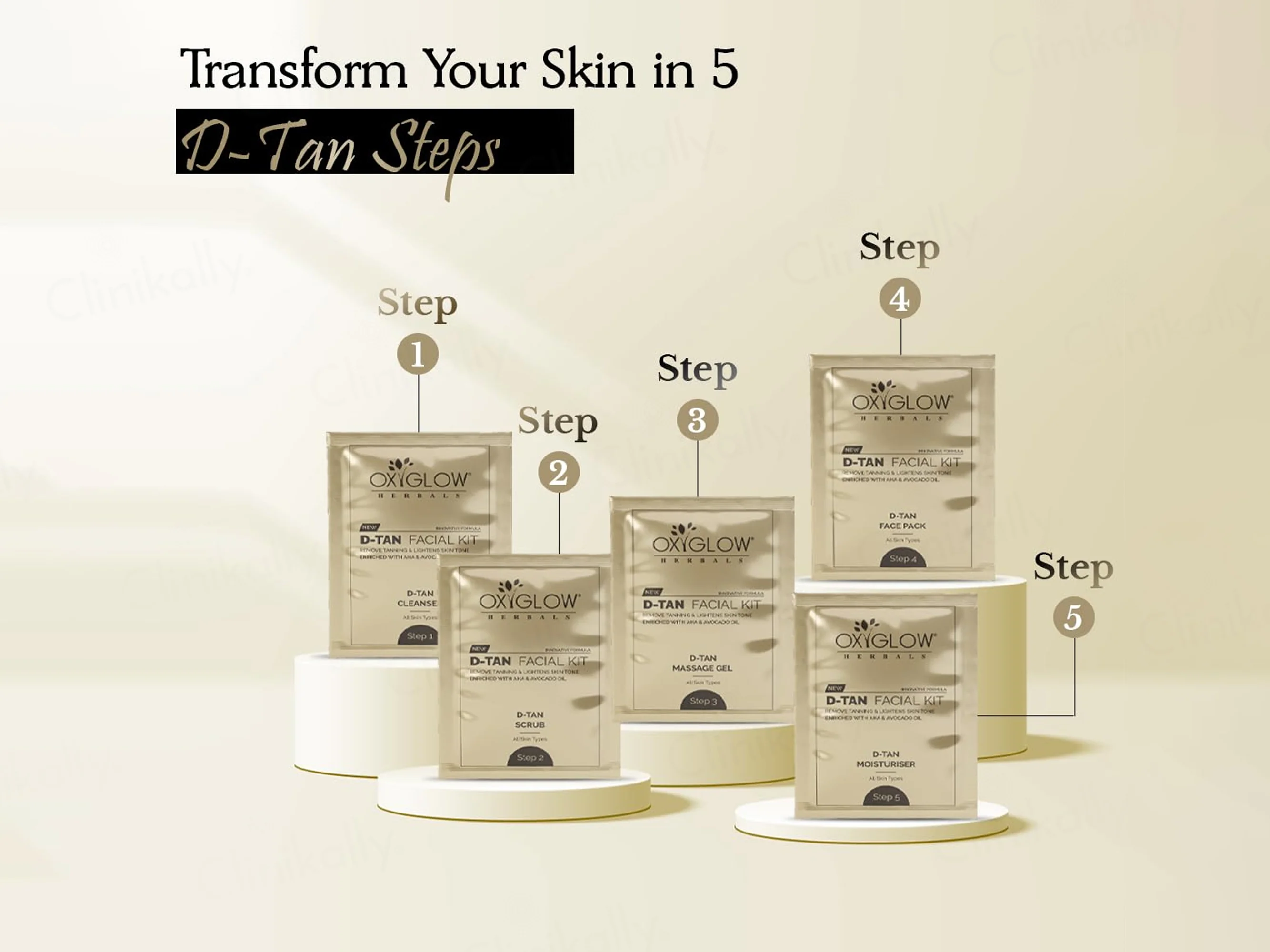 Oxyglow D-Tan Facial Kit - Image 6