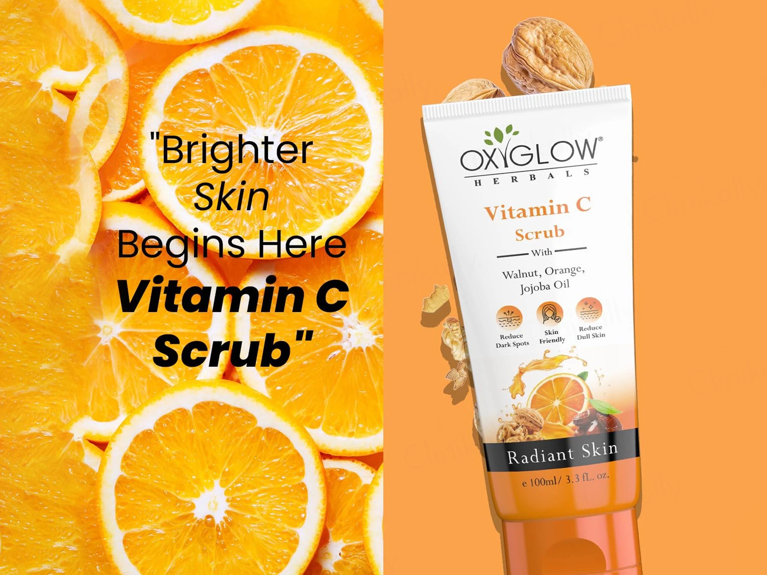 Oxyglow Vitamin C Face Scrub - Image 5