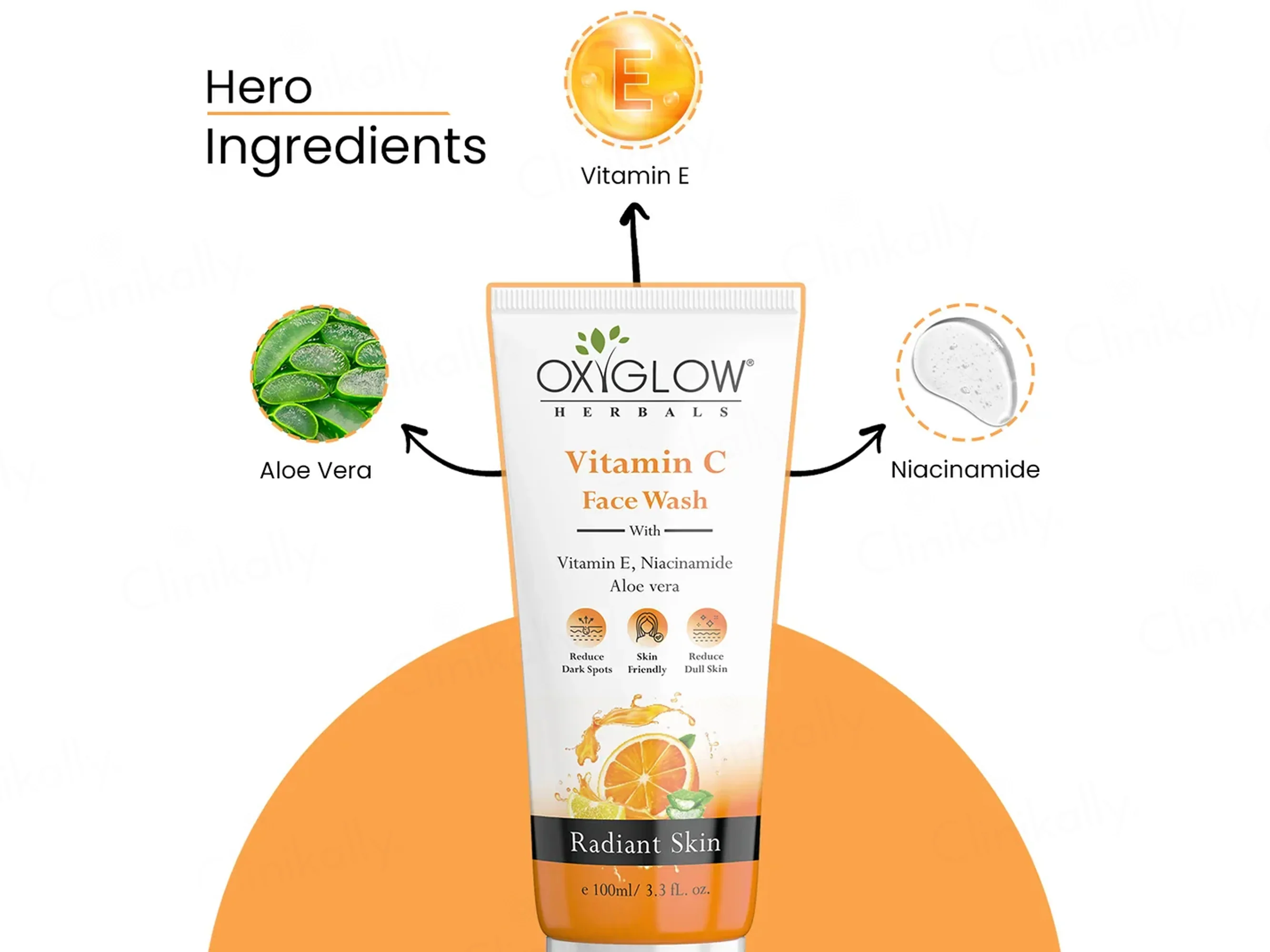 Oxyglow Vitamin C Facewash - Image 3