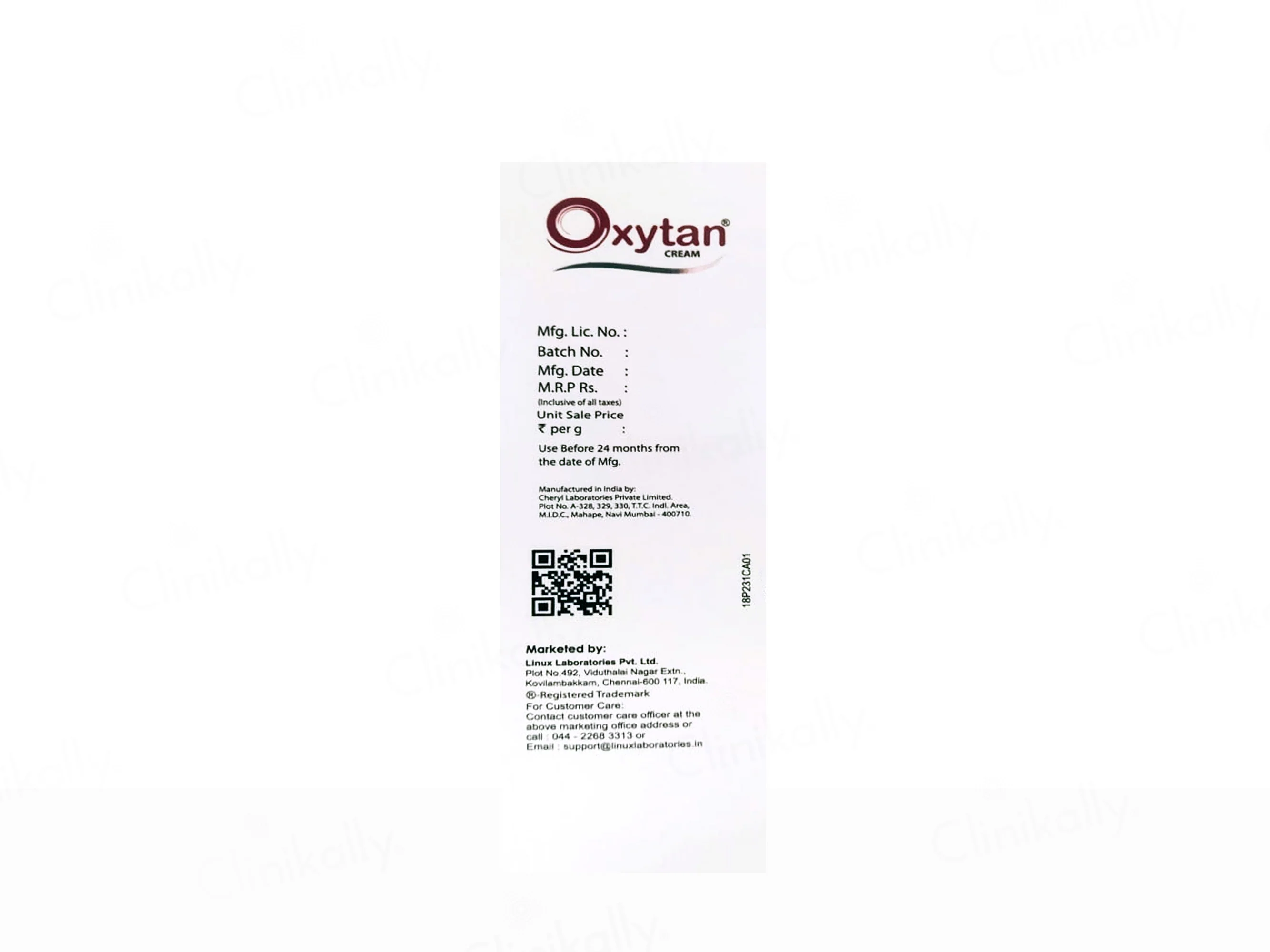 Oxytan Skin Brightening & Lightening Cream - Image 3