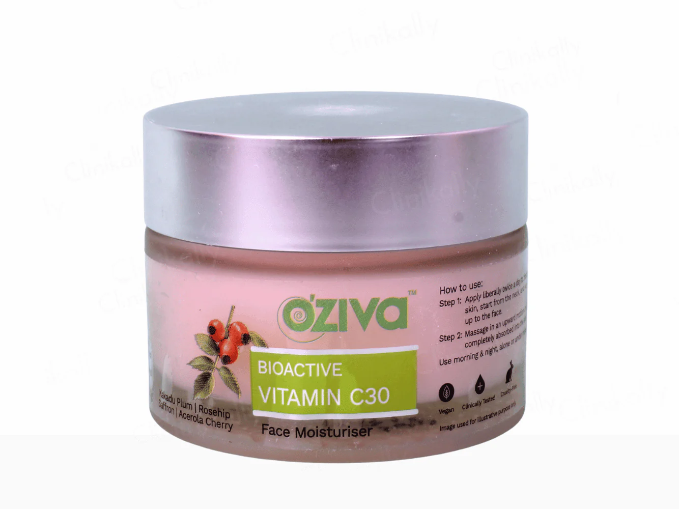 OZiva Bioactive Vitamin C30 Face Moisturiser - Image 2