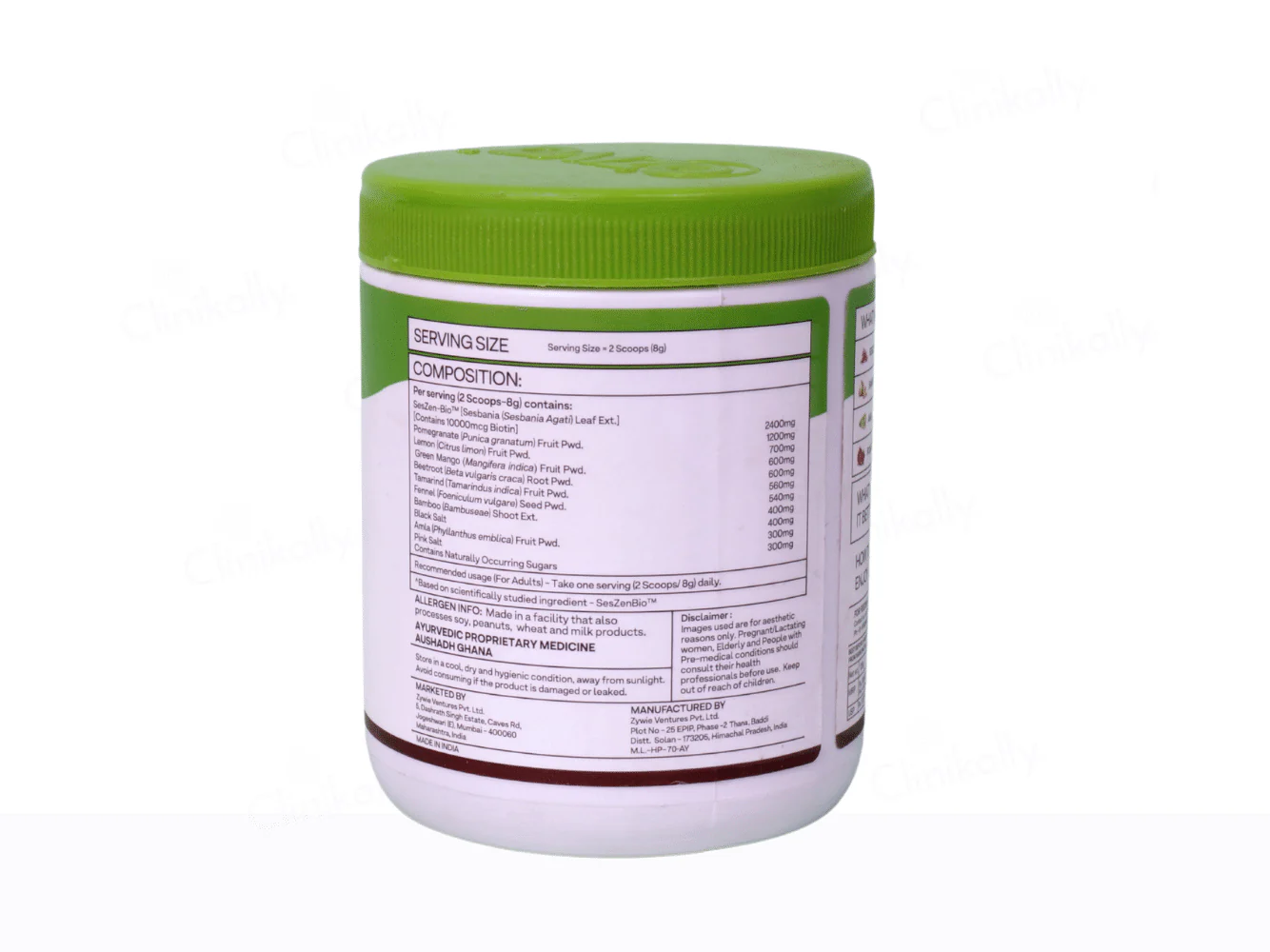 OZiva Biotin 10000+ mcg Powder for Stronger Hair & Healthier Skin - Image 3
