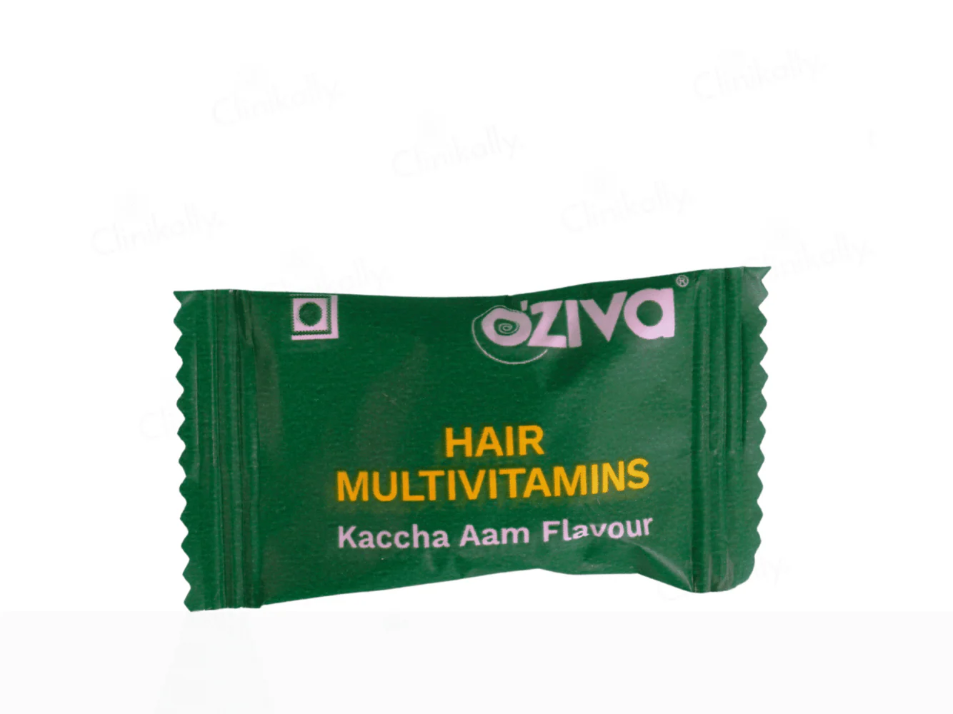 OZiva Hair Multivitamins Gummies - Kachcha Aam - Image 2