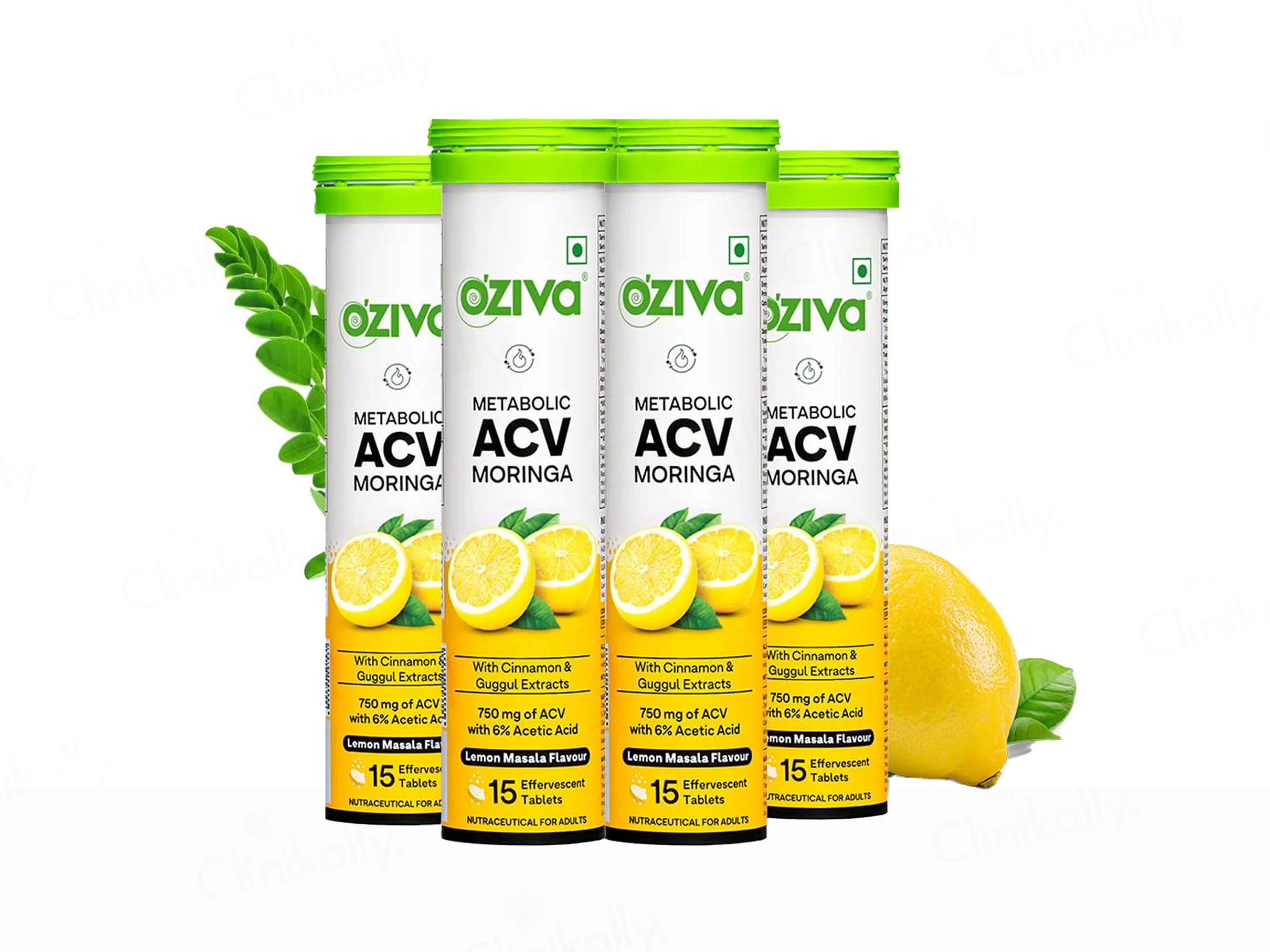 OZiva Metabolic ACV Moringa Effervescent Tablet - Image 7