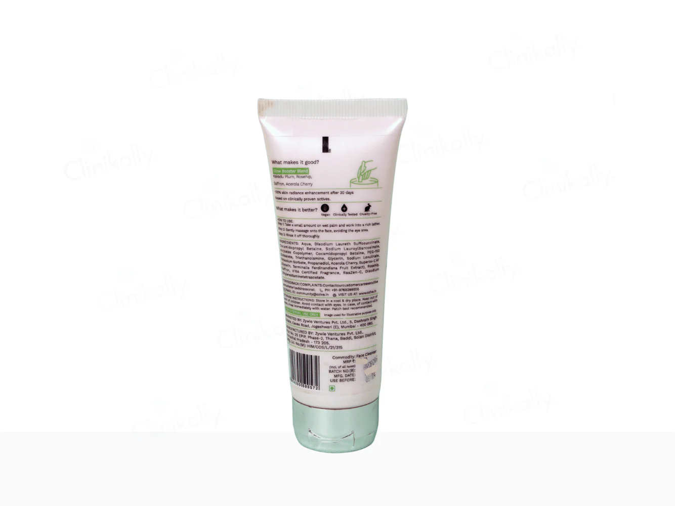 OZiva Bioactive Vitamin C30 Face Cleanser - Image 2