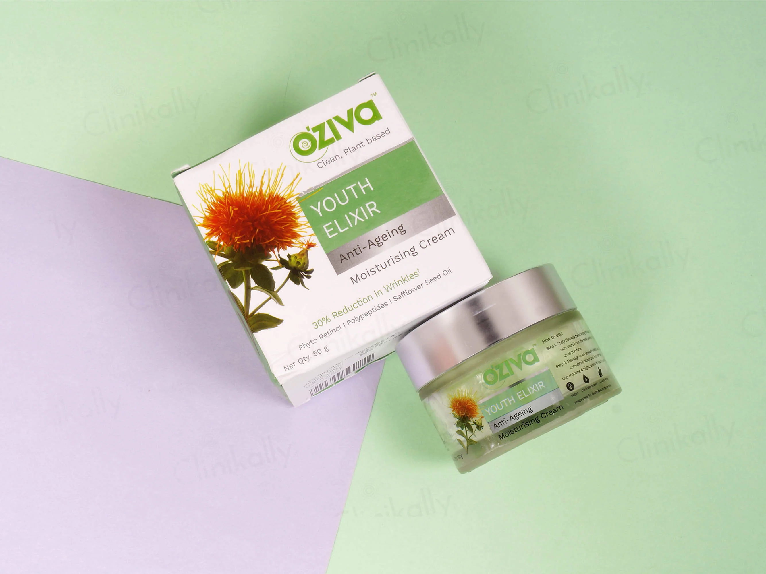 OZiva Youth Elixir Anti-Ageing Moisturising Cream - Image 4