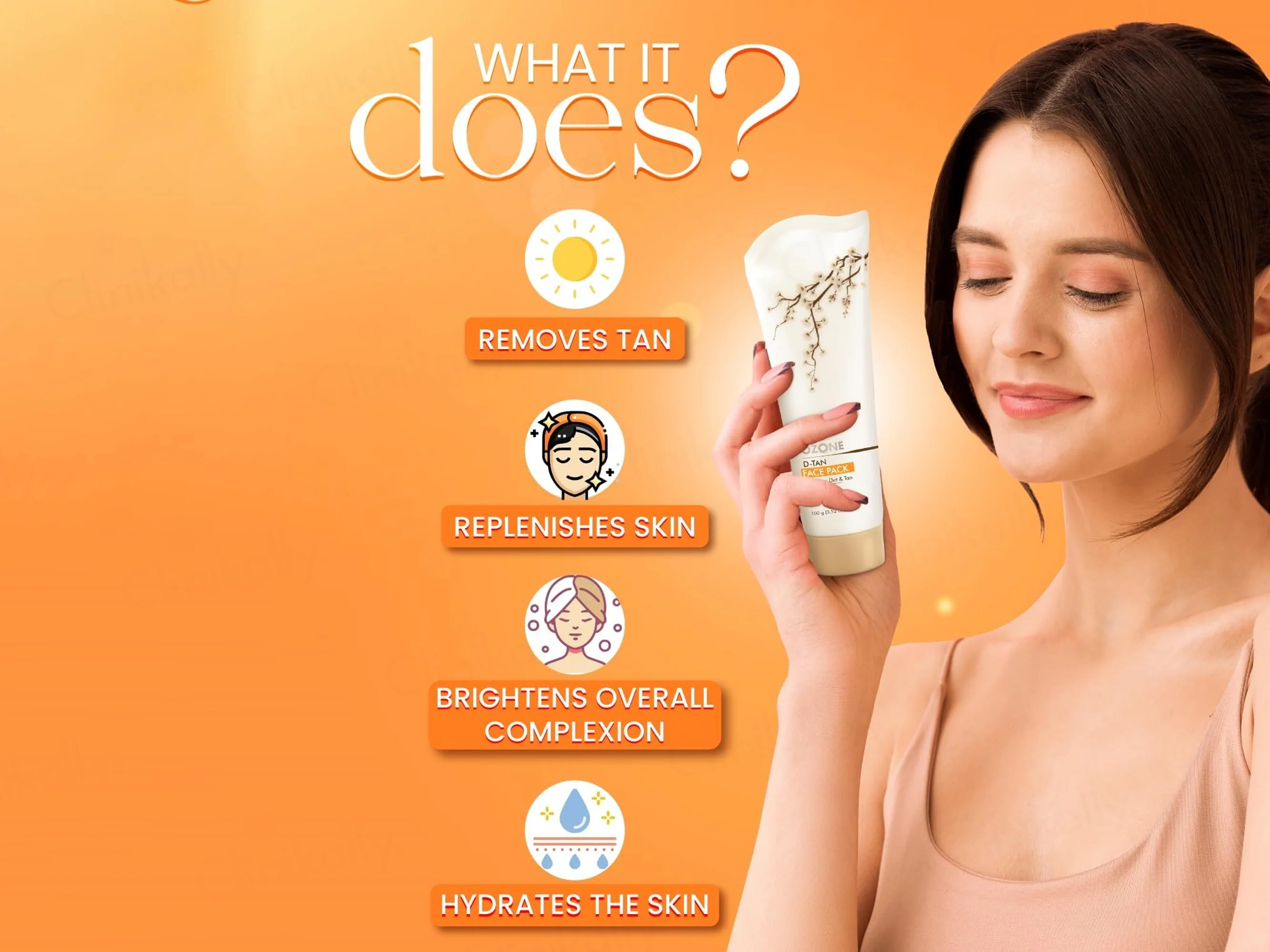 Ozone D-Tan Face Pack - Image 2