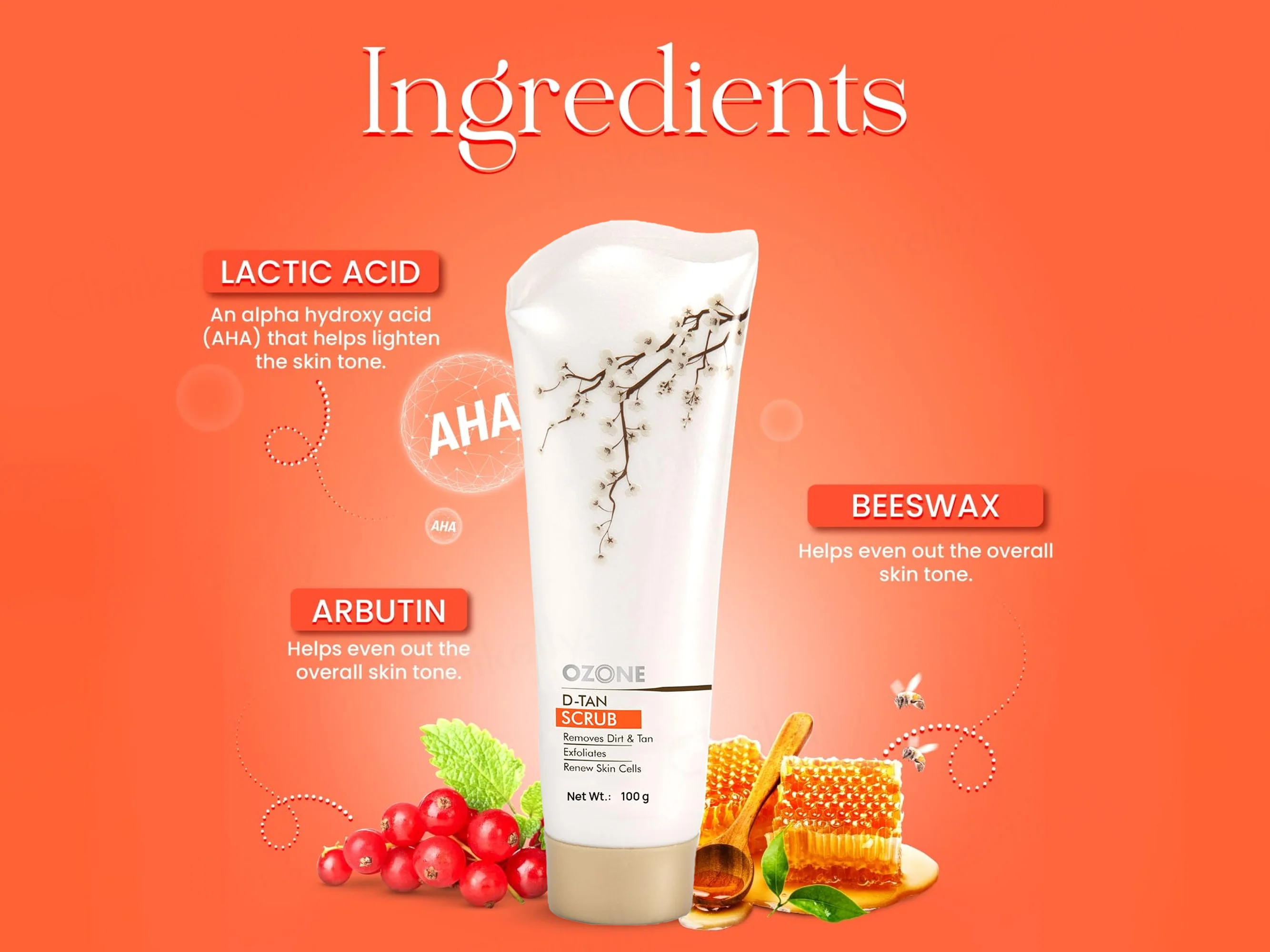 Ozone D-Tan Face Scrub - Image 4