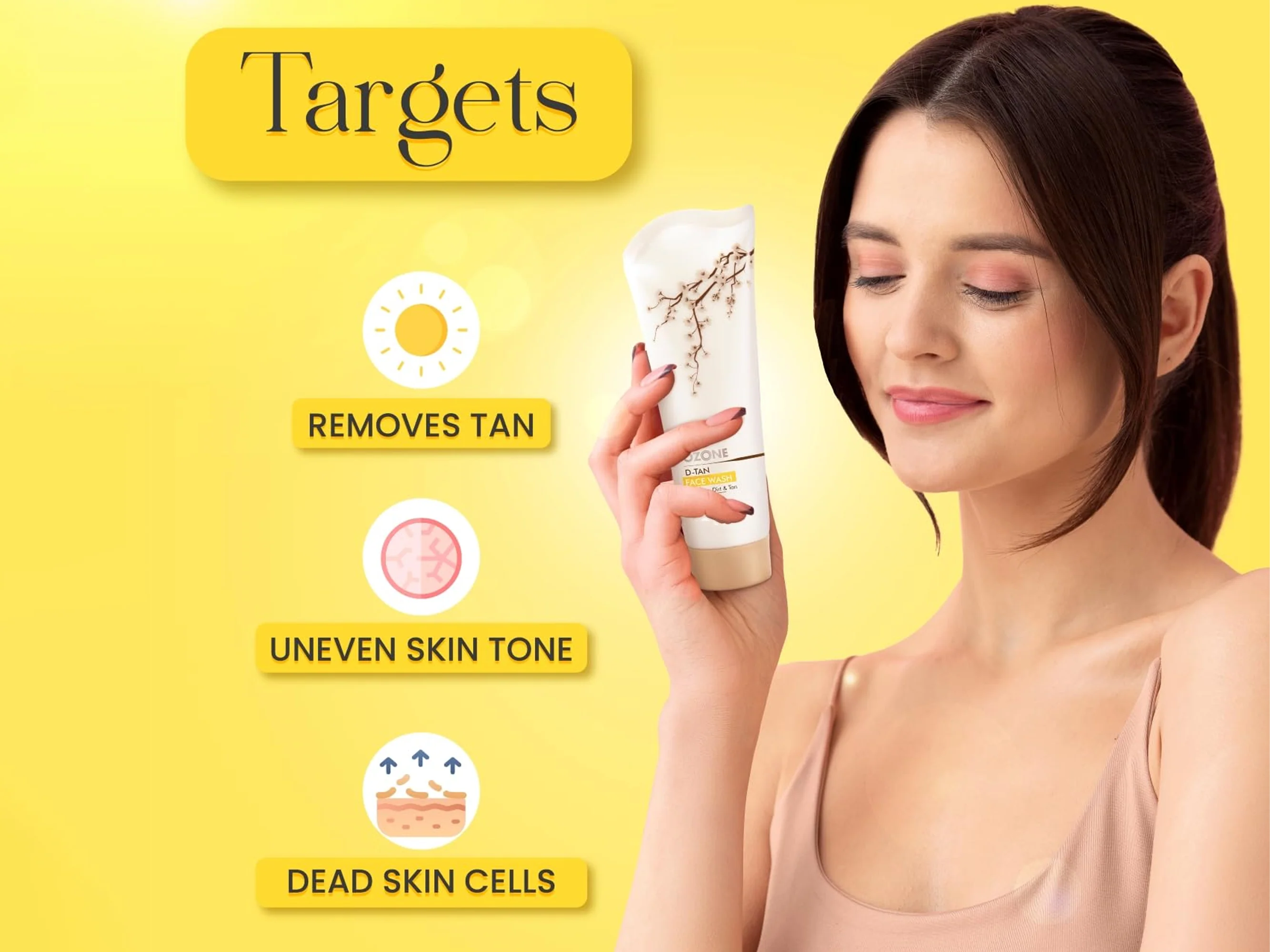 Ozone D-Tan Face Wash - Image 3