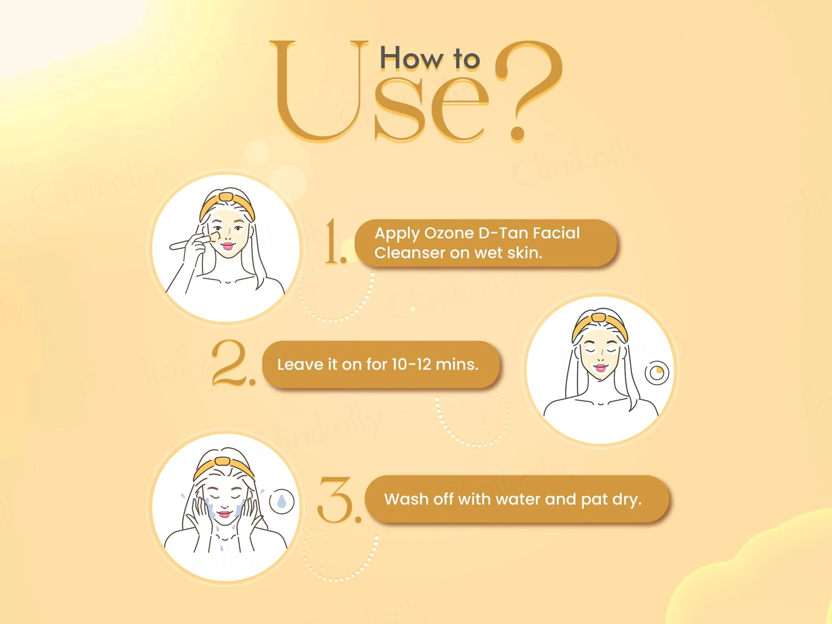 Ozone D-Tan Facial Cleanser - Image 3