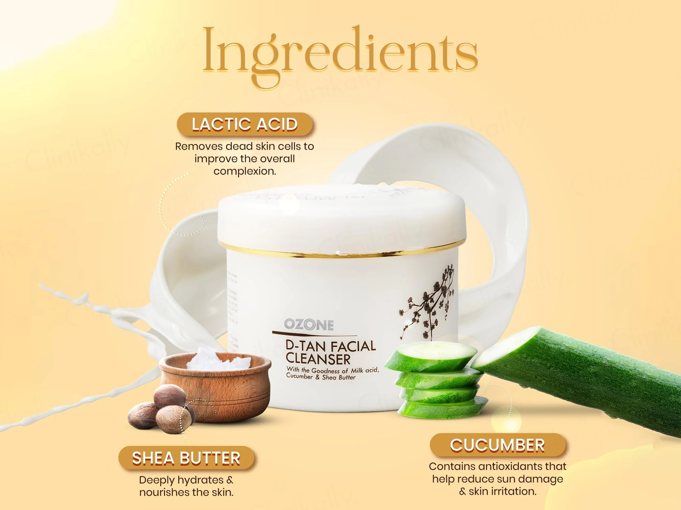 Ozone D-Tan Facial Cleanser - Image 5