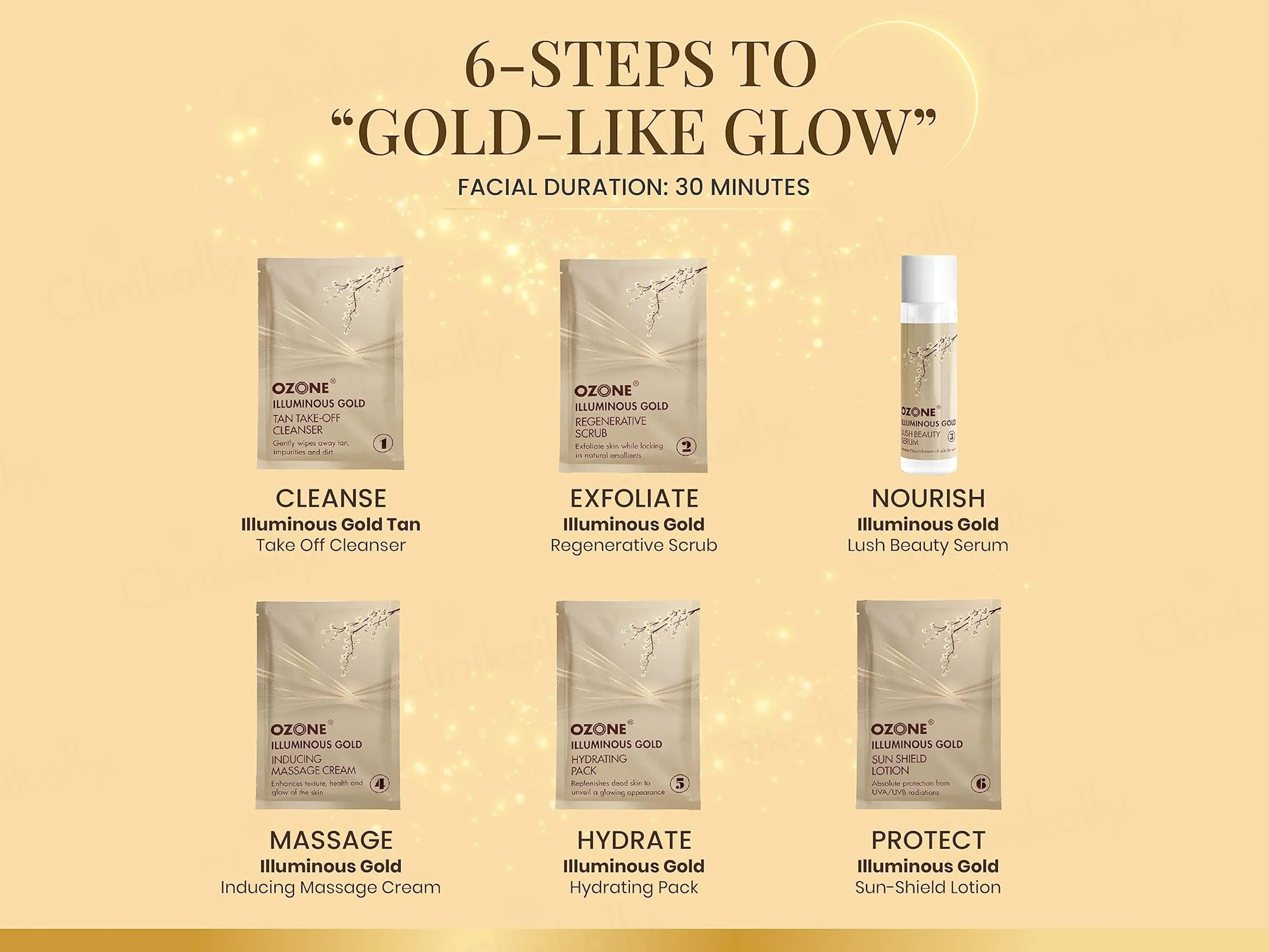 Ozone Illuminous Gold Intense Inner Radiance Kit - Image 4