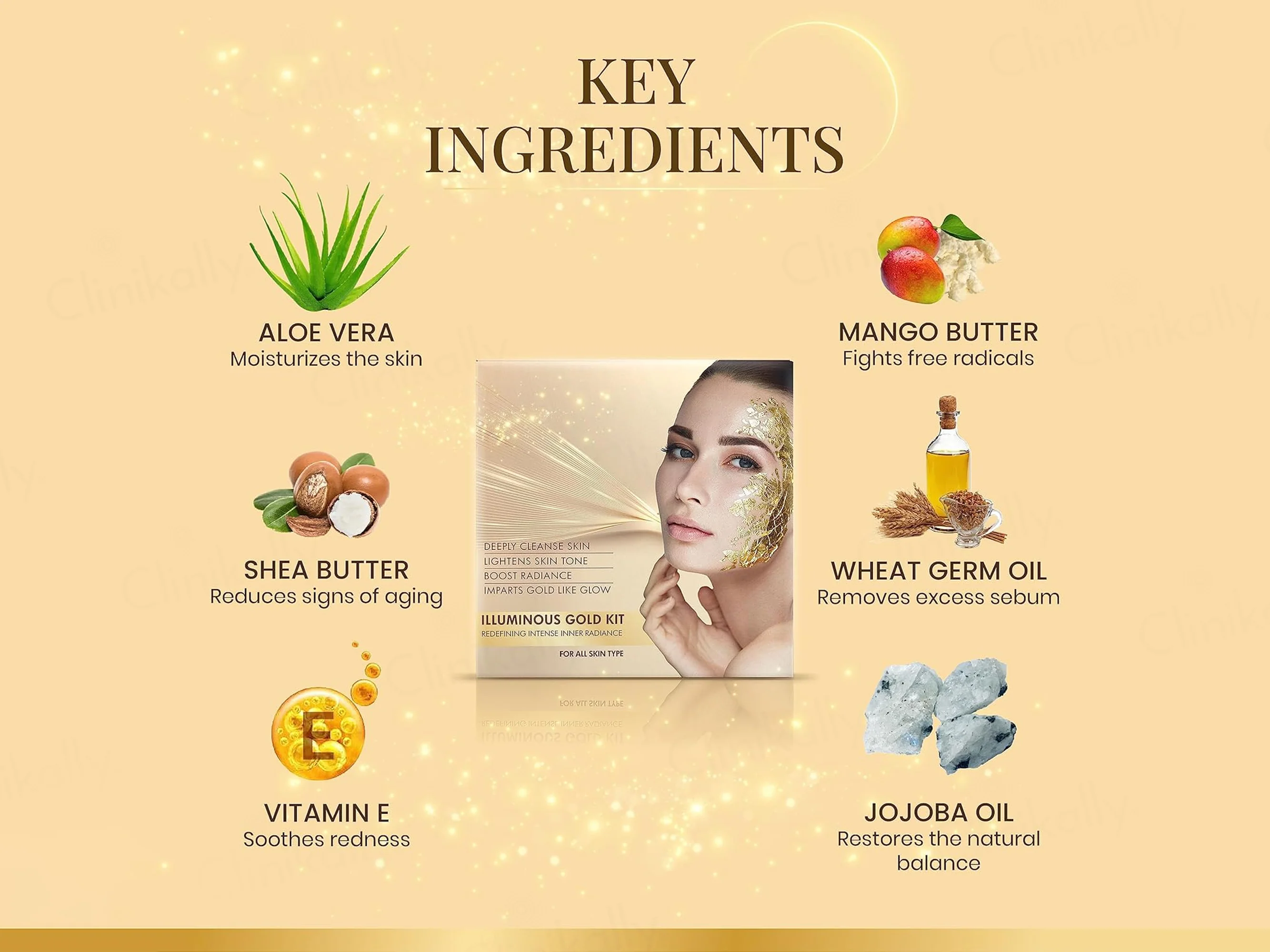 Ozone Illuminous Gold Intense Inner Radiance Kit - Image 7