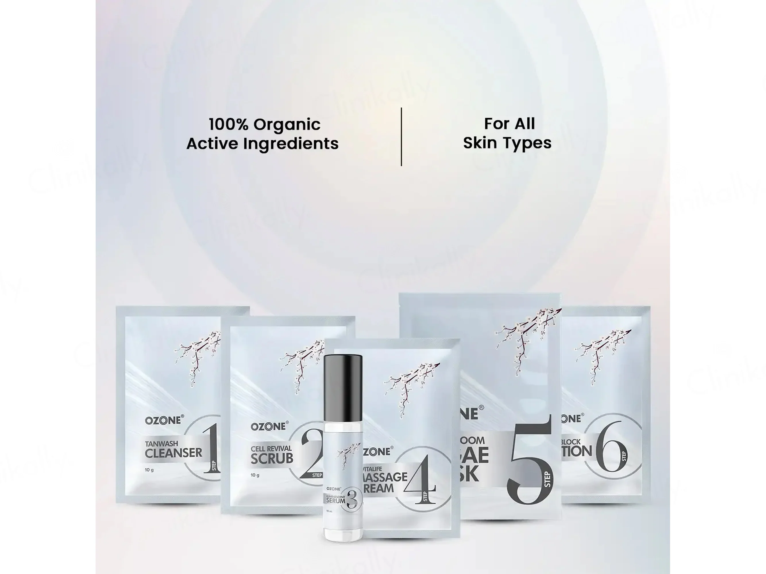 Ozone Radiant Platinum Facial Kit - Image 5