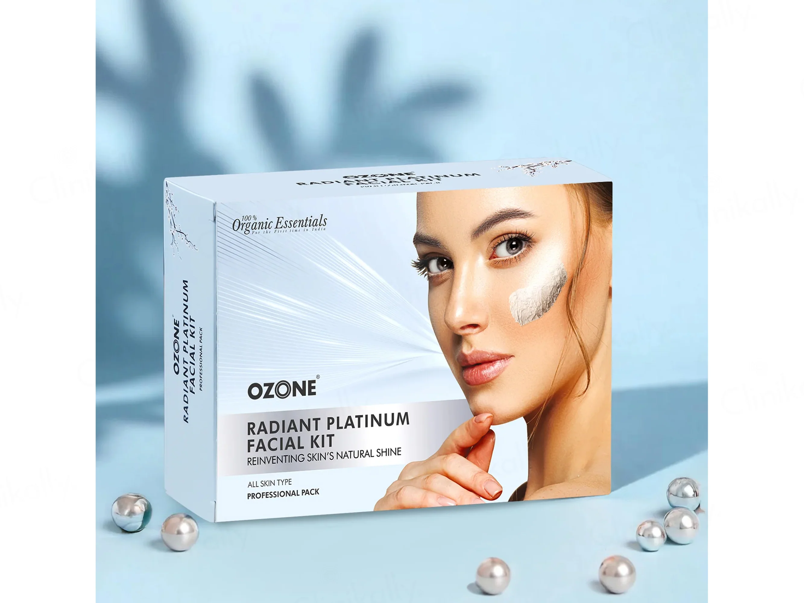 Ozone Radiant Platinum Facial Kit - Image 7