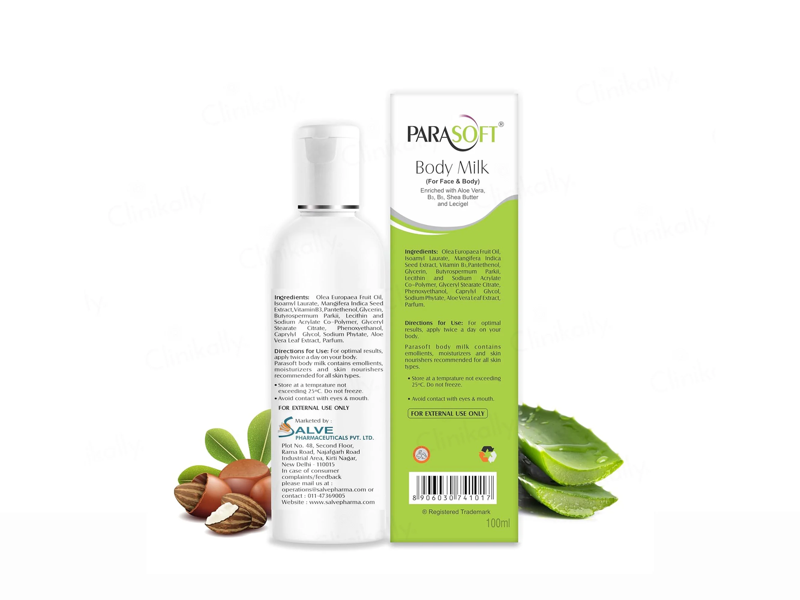 Parasoft Body Milk Lotion For Face & Body - Image 2
