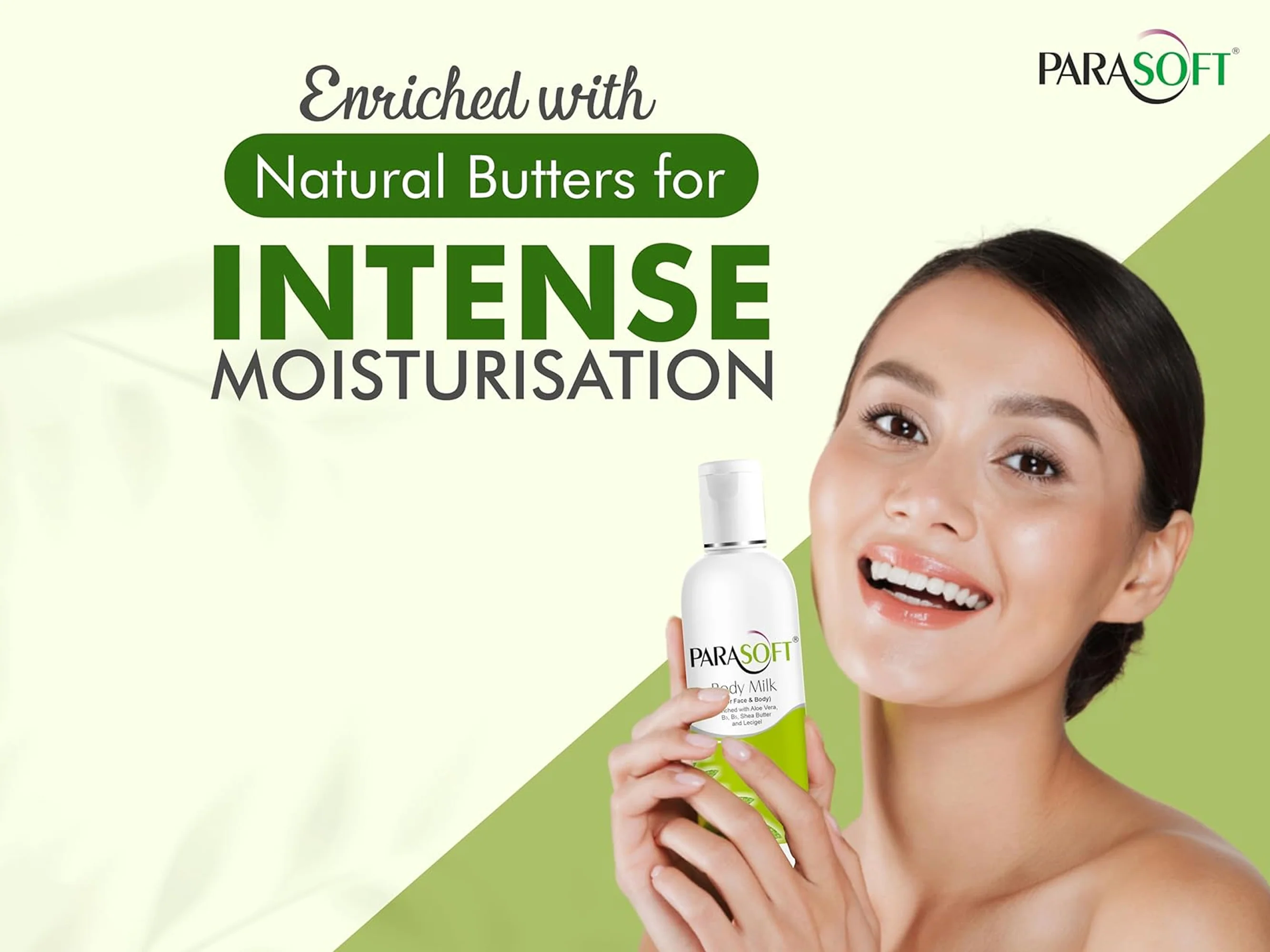 Parasoft Body Milk Lotion For Face & Body - Image 3