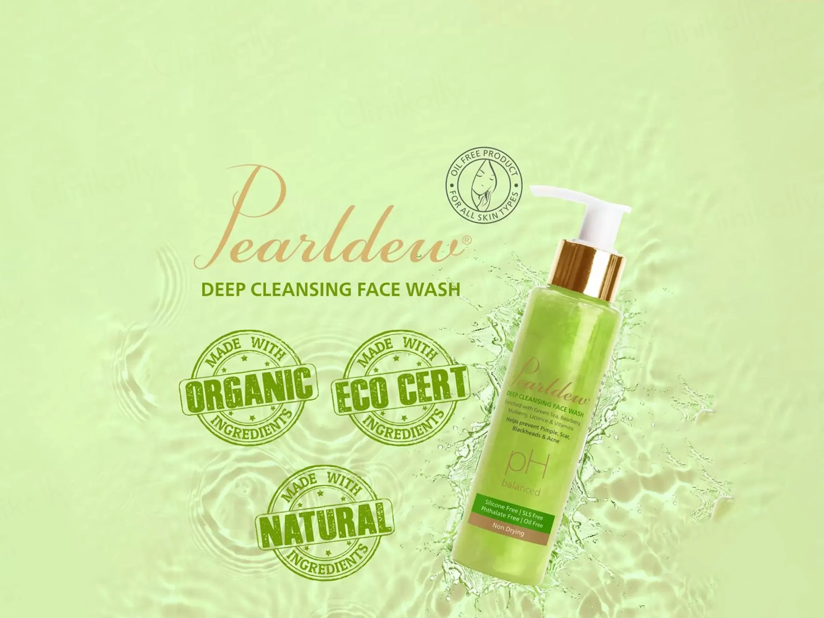 Pearldew pH Balanced Deep Cleansing Face Wash - Image 2