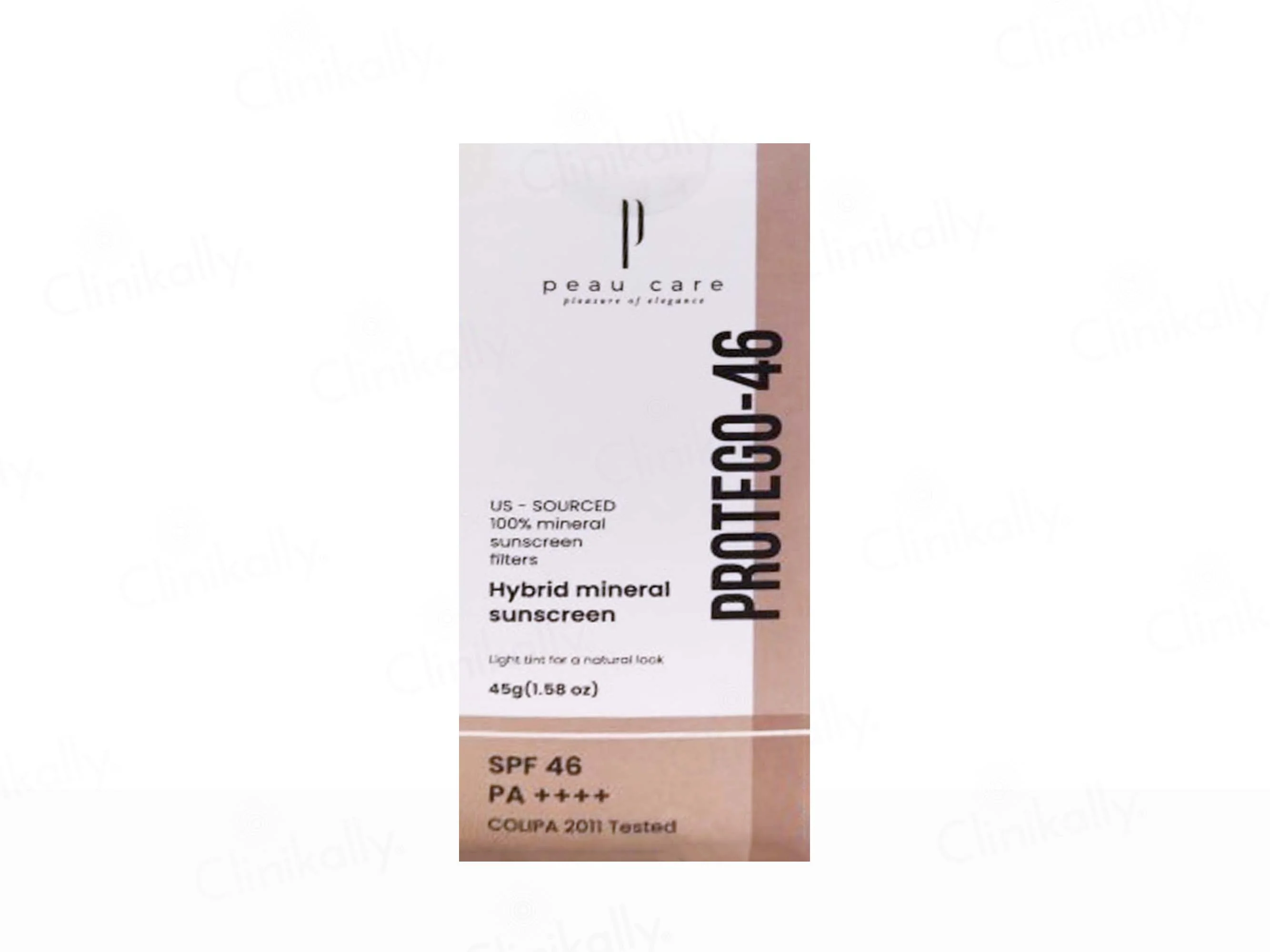 Peau Care Protego-46 Hybrid Mineral Sunscreen SPF 46 PA++++