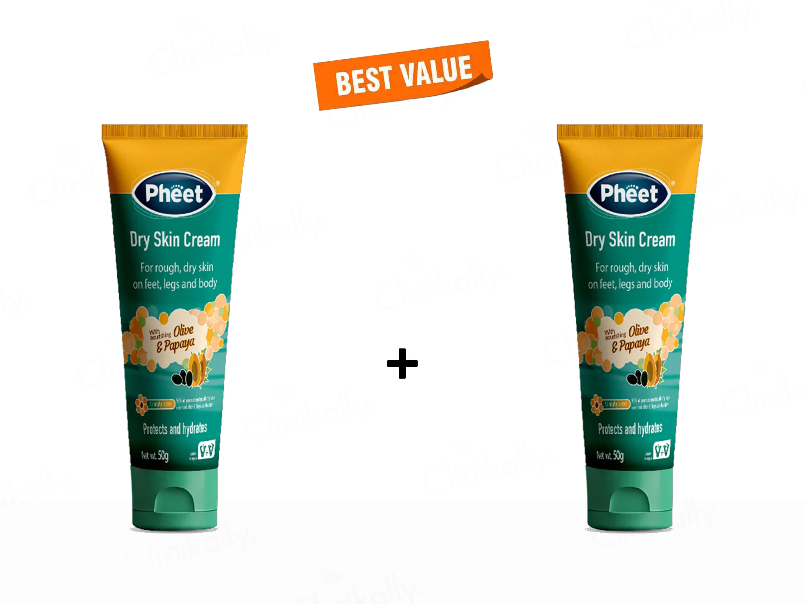 Pheet Dry Skin Cream With Olive & Papaya - Image 6