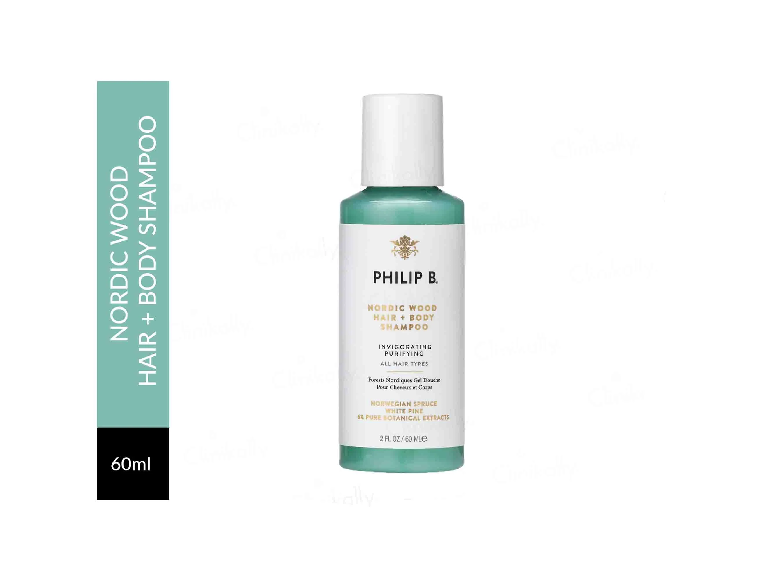 Philip B Nordic Wood Hair + Body Shampoo - Image 4