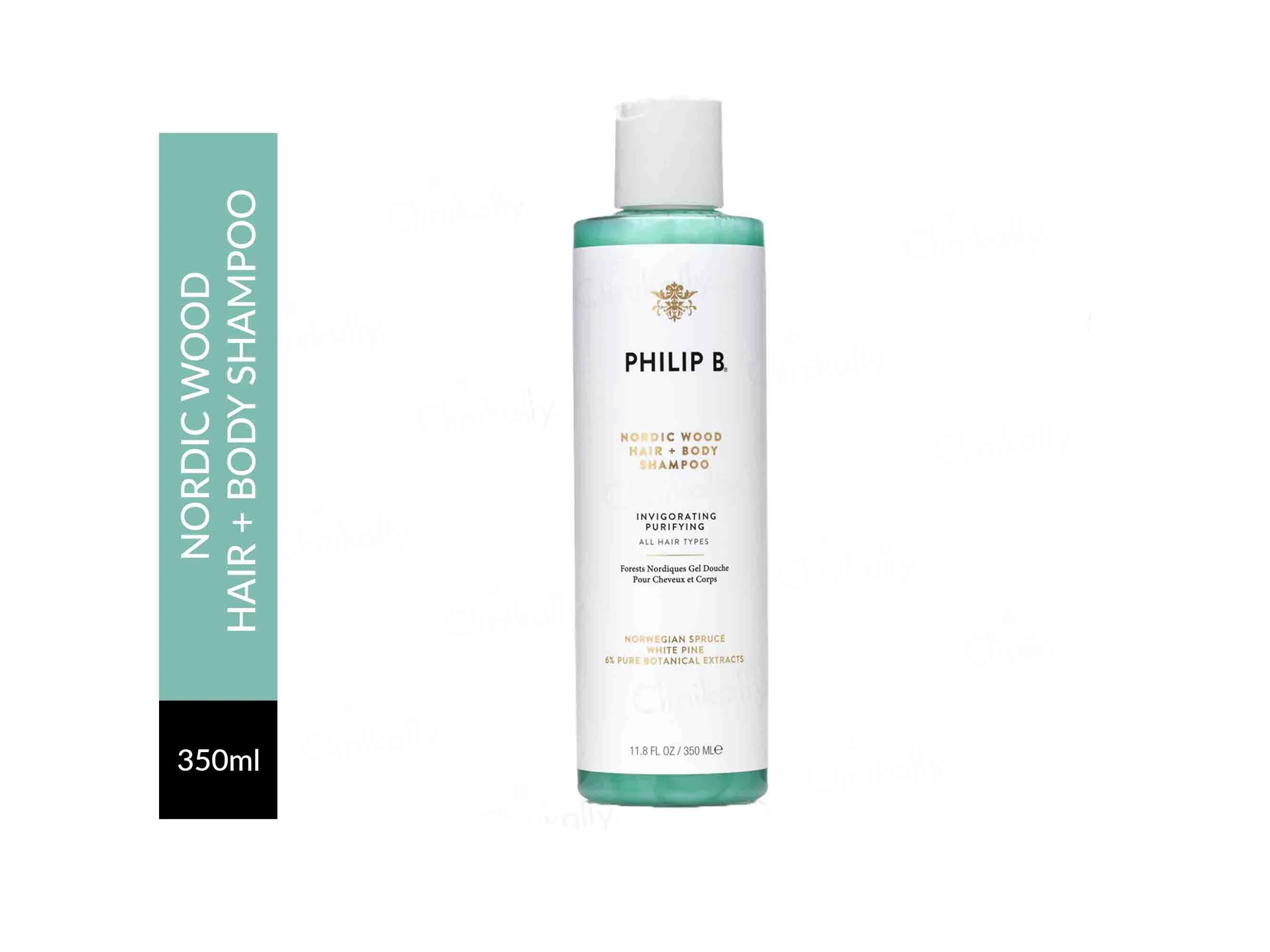 Philip B Nordic Wood Hair + Body Shampoo - Image 7