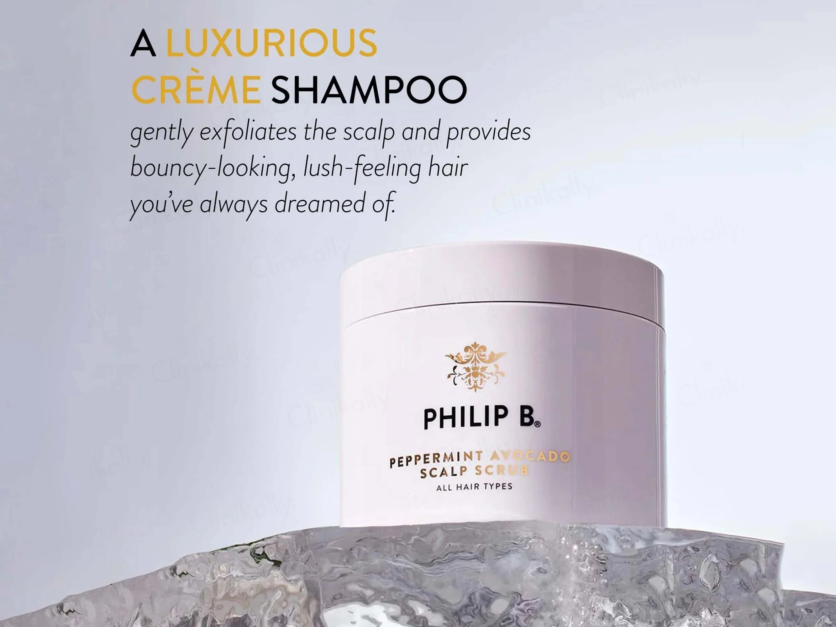 Philip B Peppermint Avocado Scalp Scrub - Image 2