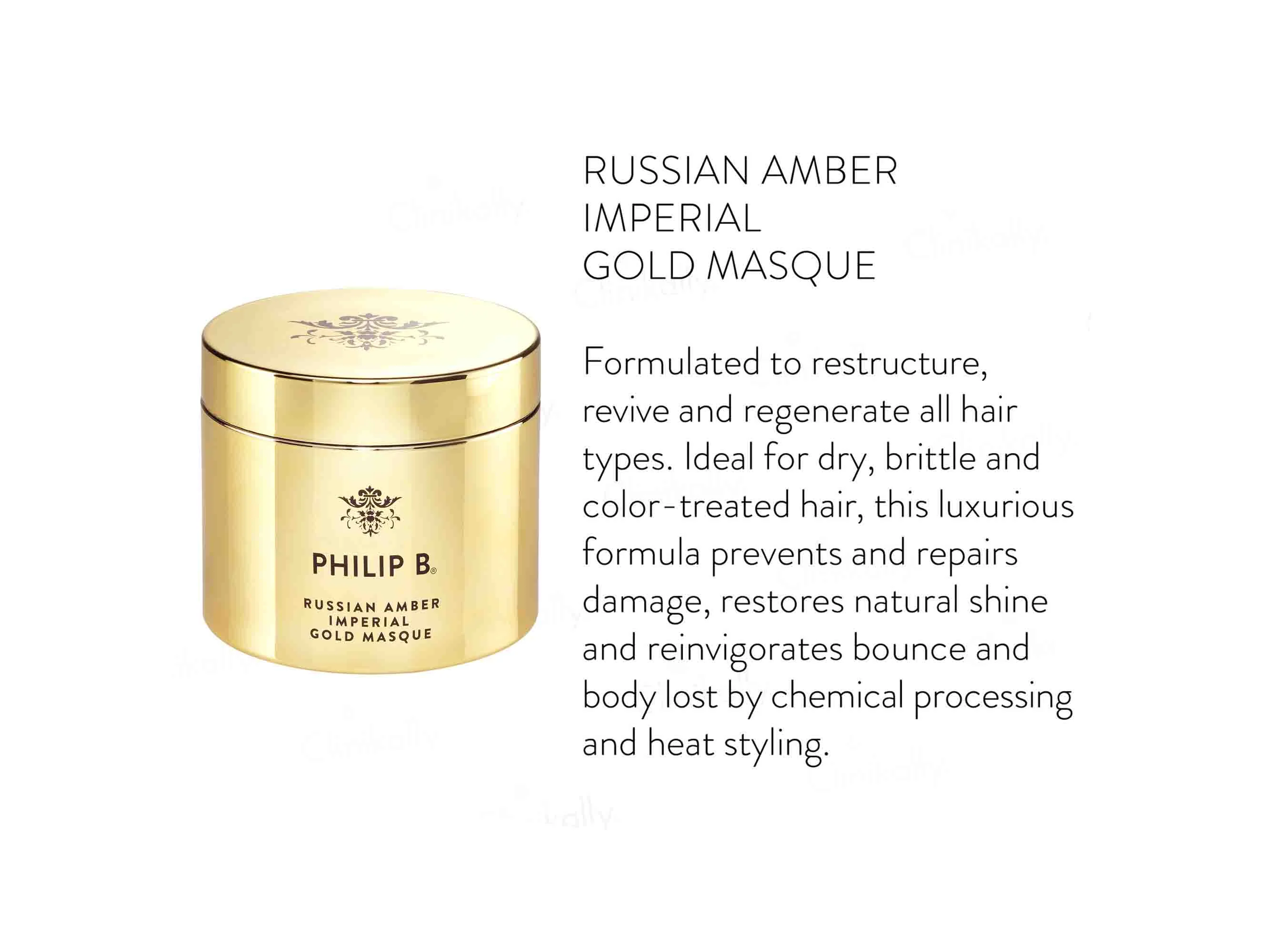 Philip B Russian Amber Imperial Gold Masque - Image 5