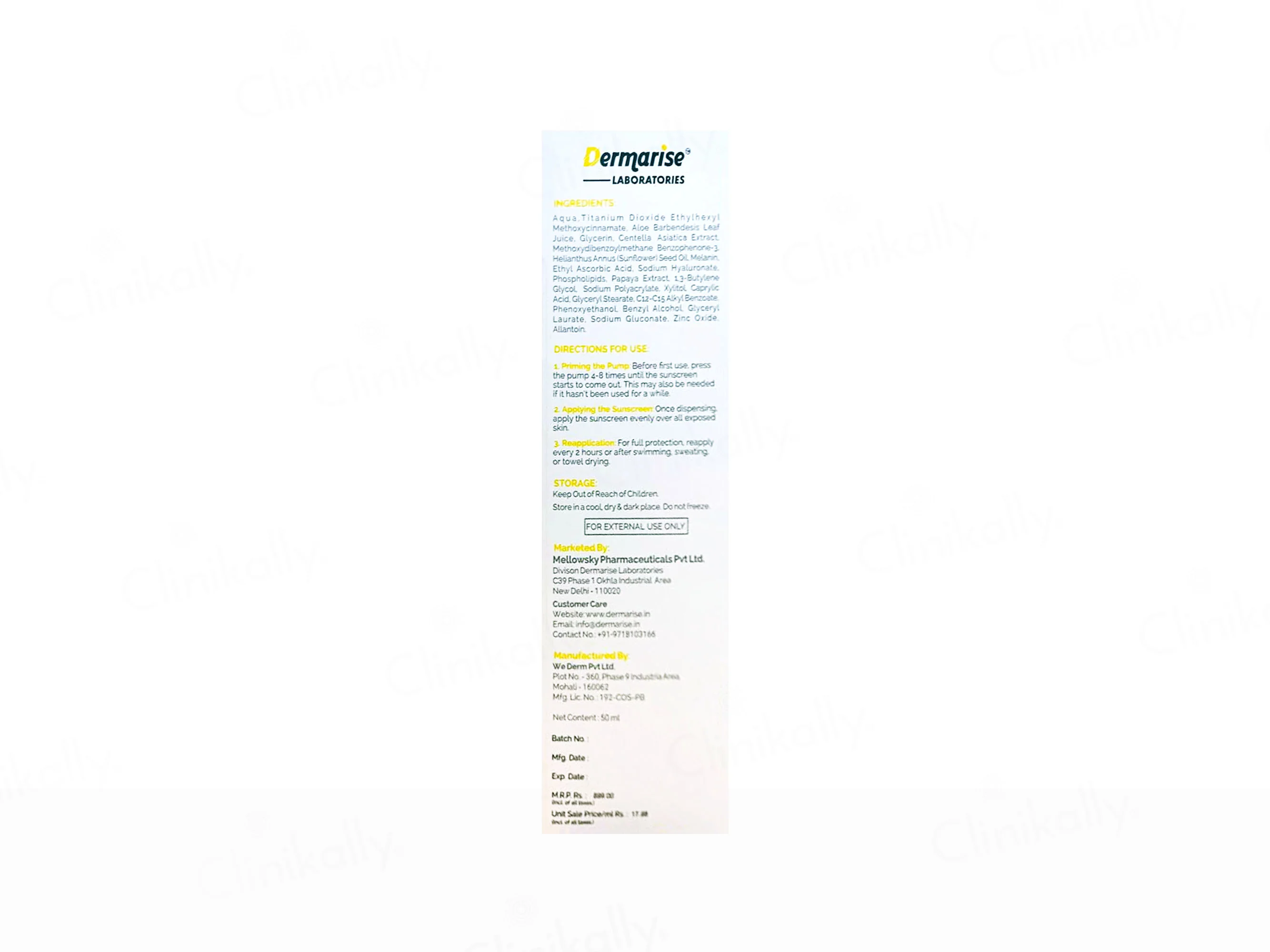Photoage Hydra Ultralight Invisible Sunscreen Fluid Gel SPF 50+ PA+++ - Image 3