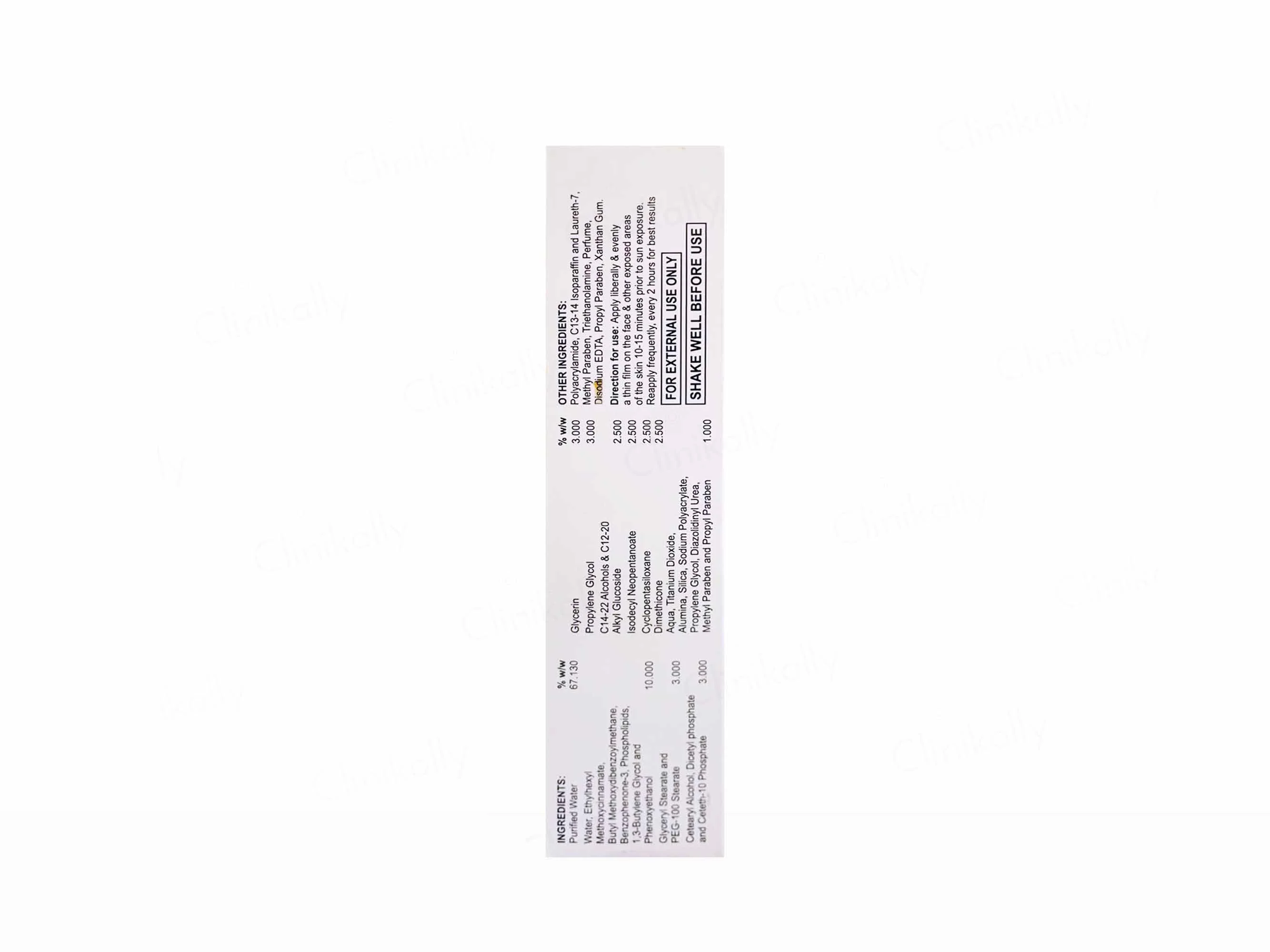 Photoban-30 Sunscreen Lotion SPF 30 - Image 2