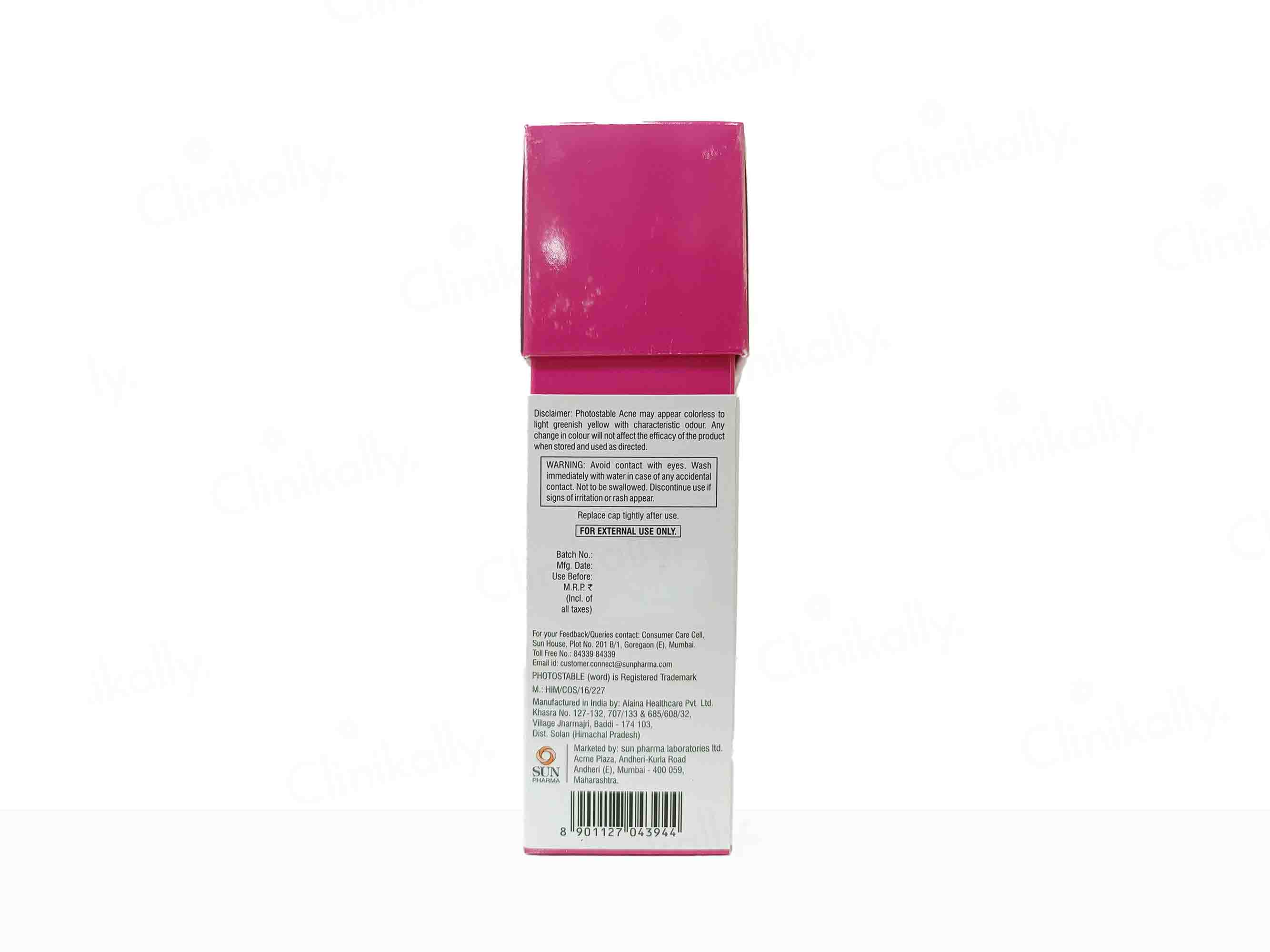 Photostable Acne Sunscreen Gel SPF 55+ PA+++ - Image 4